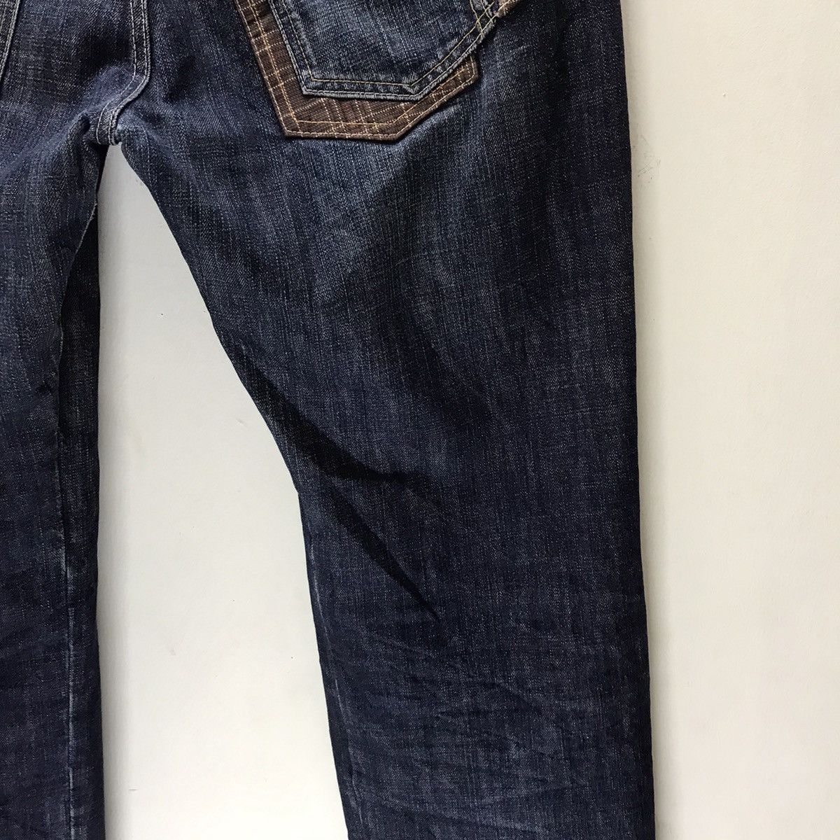 Japanese Brand Japanese Brand HIGHBROW Denim Paneled Jeans Size US 35 - 14 Thumbnail