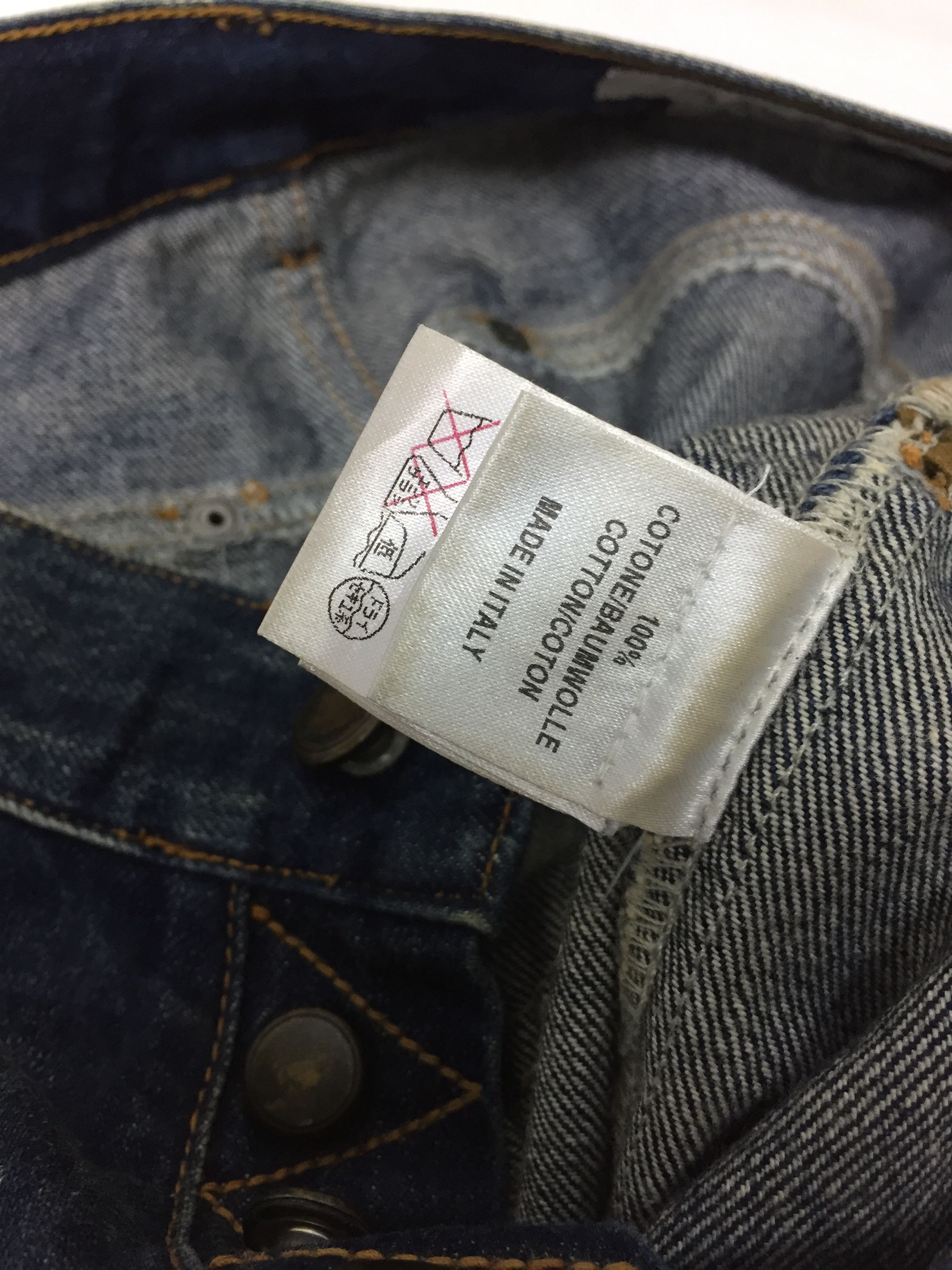 Saint Laurent Paris YSL by Tom Ford paris Indigo raw denime Size US 30 / EU 46 - 12 Thumbnail