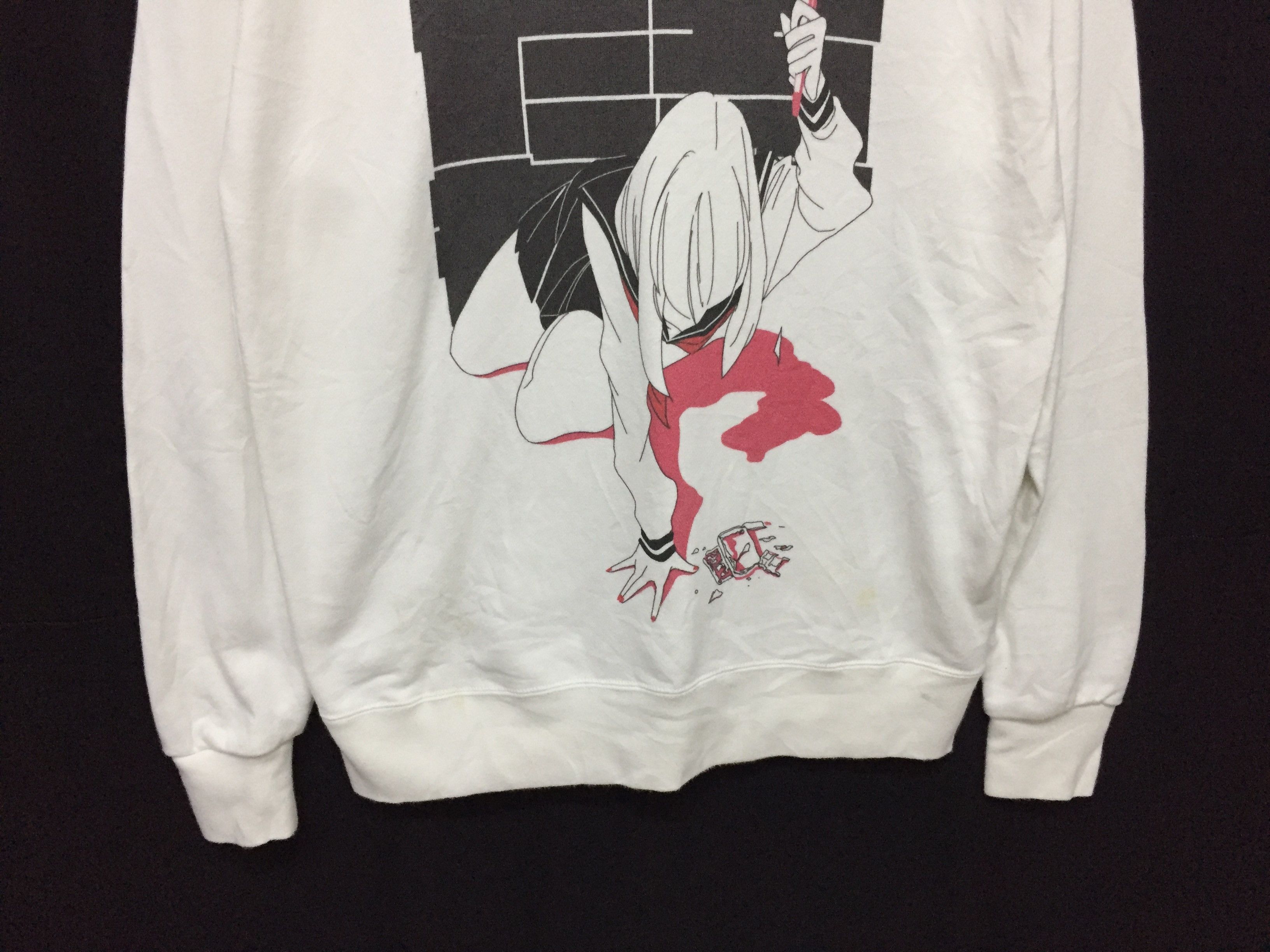 Angel Blue × Anime × Cartoon Network 2000s ANIME JAPAN blood sweatshirt akira Size US M / EU 48-50 / 2 - 3 Thumbnail