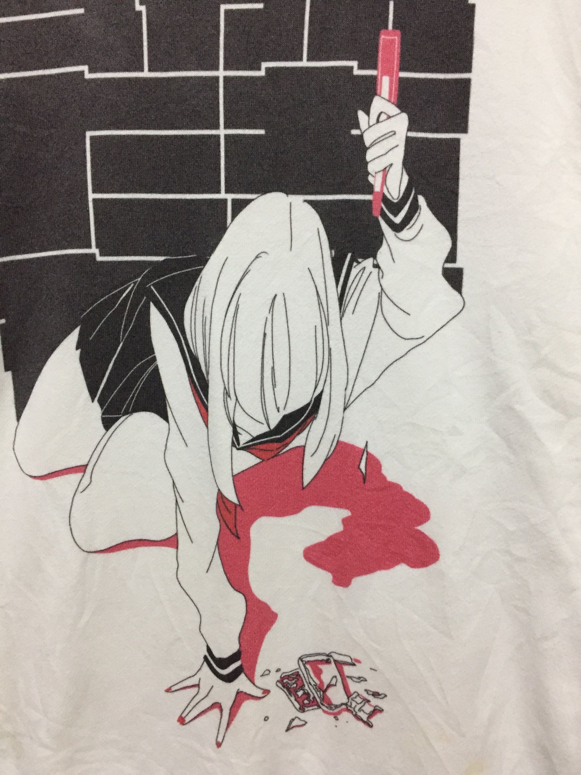 Angel Blue × Anime × Cartoon Network 2000s ANIME JAPAN blood sweatshirt akira Size US M / EU 48-50 / 2 - 6 Thumbnail