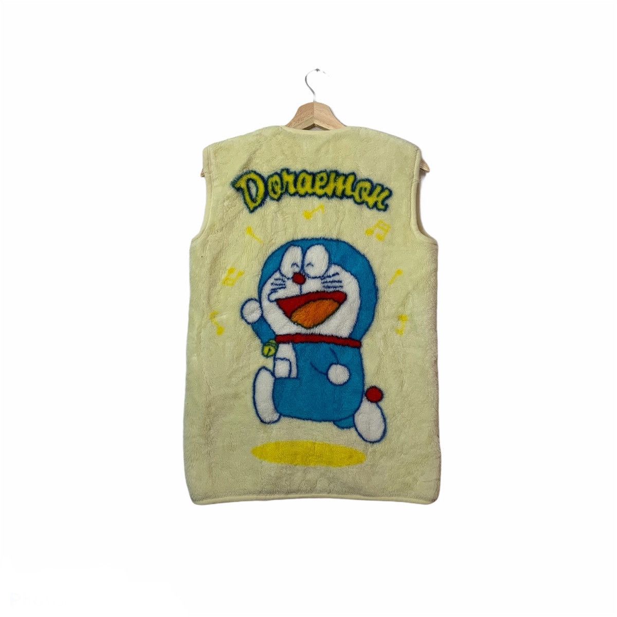 Anime × Vintage Vintage Doraemon By Sanrio Sherpa Fleece Sleeveless Vest Size US S / EU 44-46 / 1 - 2 Thumbnail