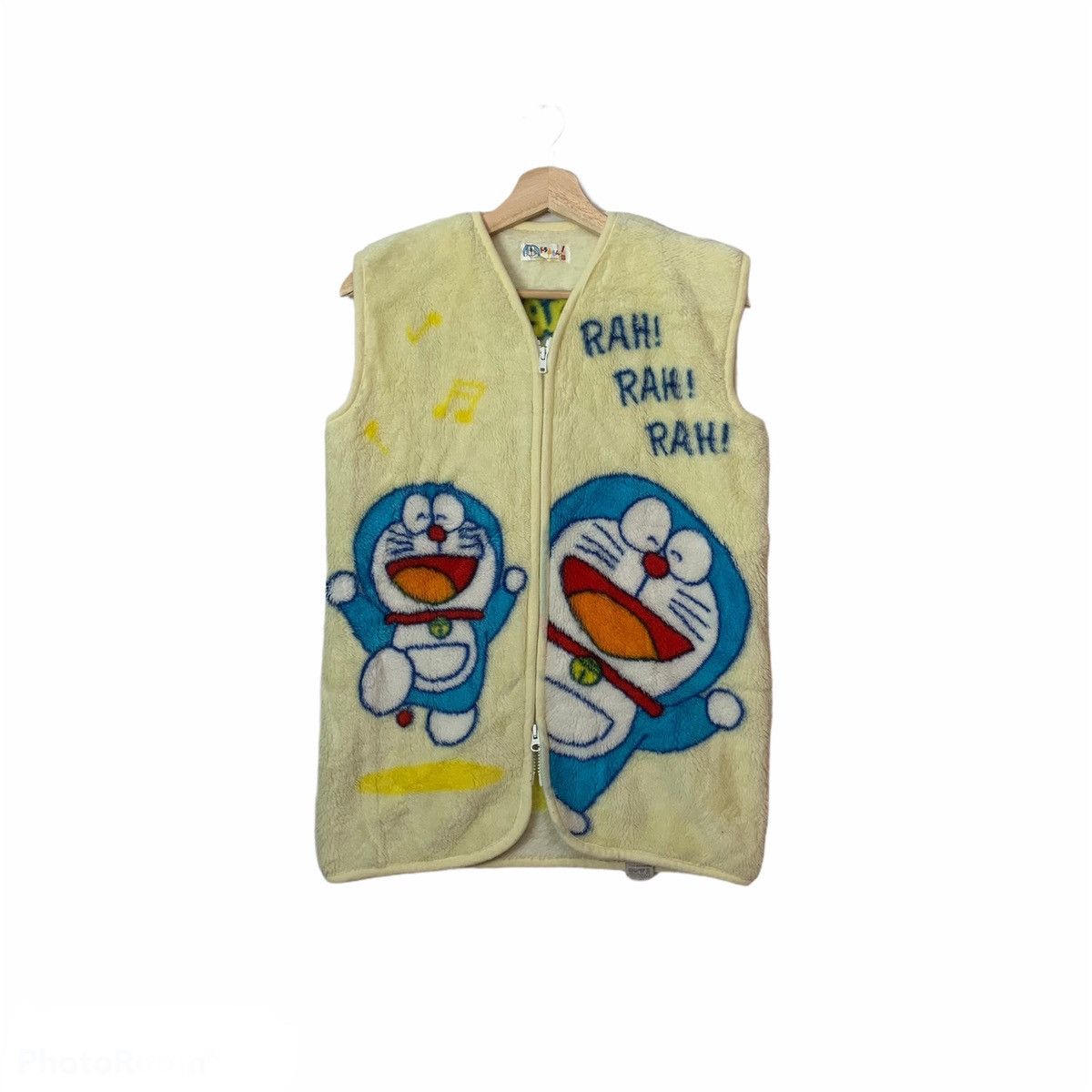 Anime × Vintage Vintage Doraemon By Sanrio Sherpa Fleece Sleeveless Vest Size US S / EU 44-46 / 1 - 1 Thumbnail