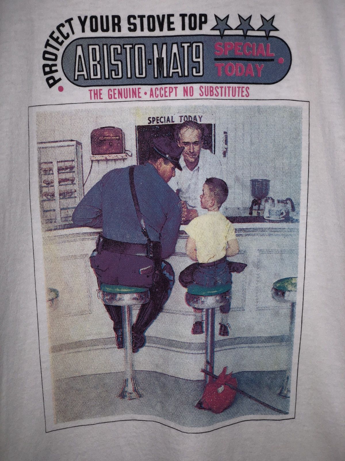 Vintage Vintage Saturday Evening Post Norman Rockwell Runaway Tee Size US M / EU 48-50 / 2 - 3 Thumbnail
