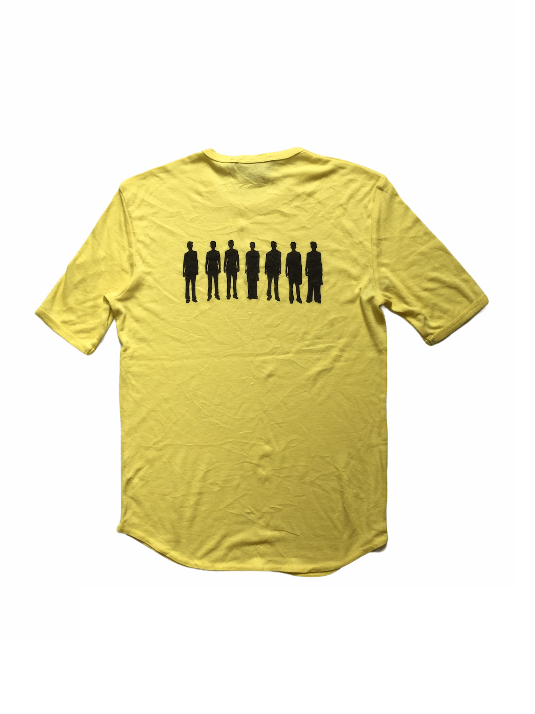 Tシャツ・カットソー RAF SIMONS Men T Shirts 211M124 YELLOW YELLOW Raf Simons CREW NECK T SHIRT (211M124) – LOZURI®