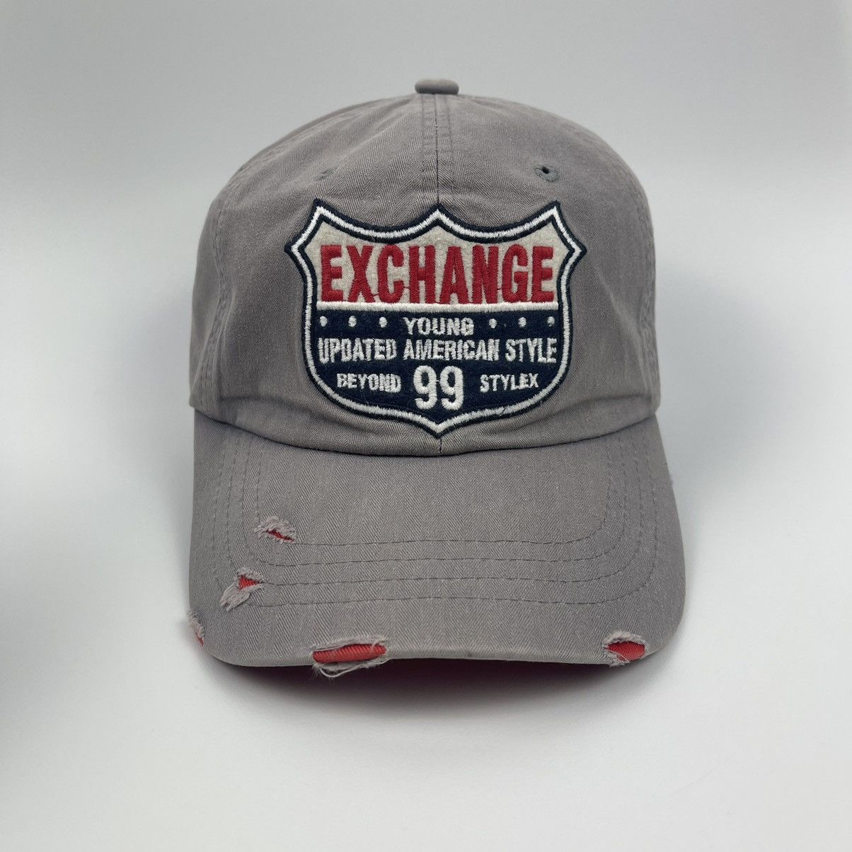 Japanese Brand Exchange Distressed Style Hat Cap Size ONE SIZE - 2 Thumbnail