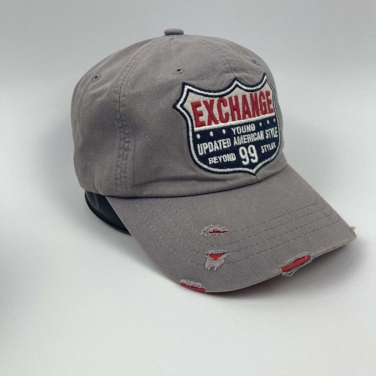 Japanese Brand Exchange Distressed Style Hat Cap Size ONE SIZE - 3 Thumbnail