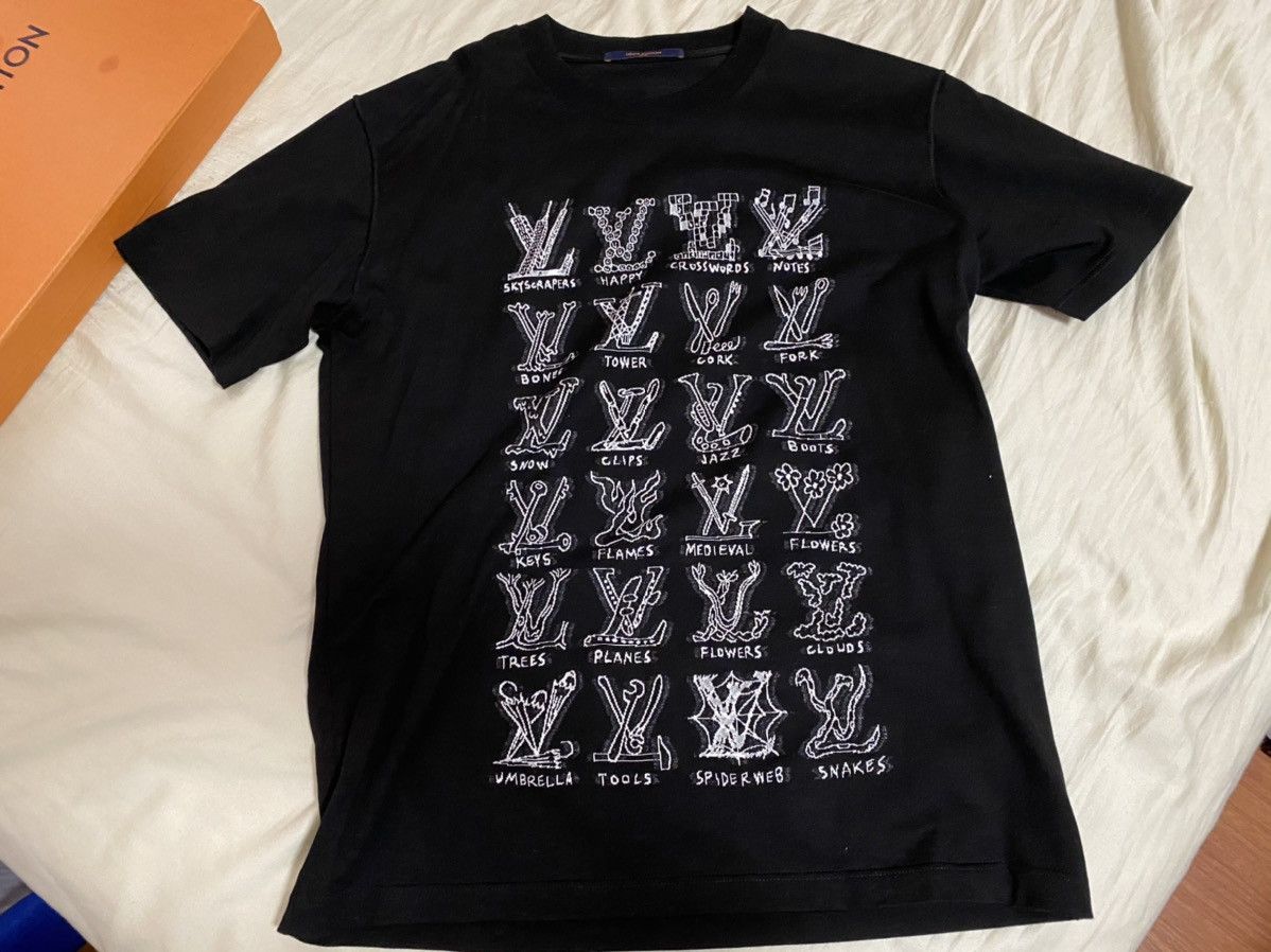 tshirt homme louis vuitton t 56 xl jacquard articles