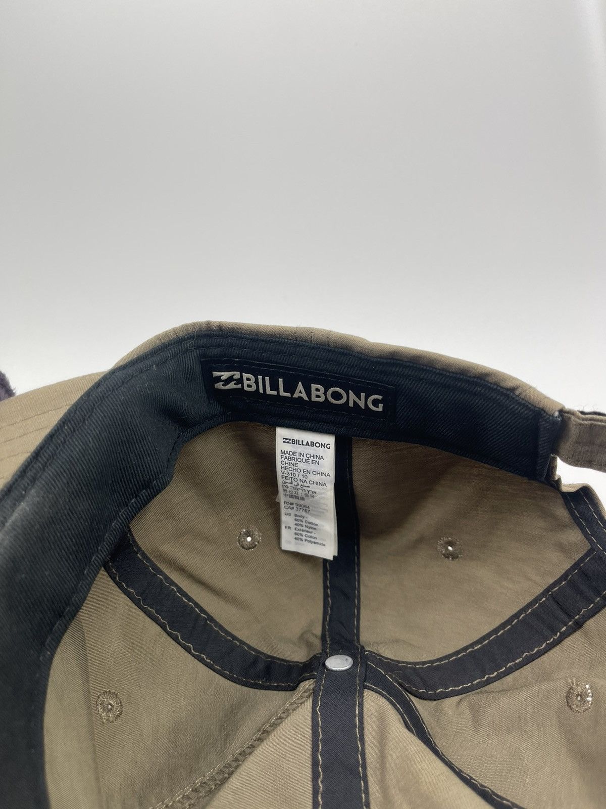 If Six Was Nine Billabong Plain Hat Size ONE SIZE - 12 Thumbnail