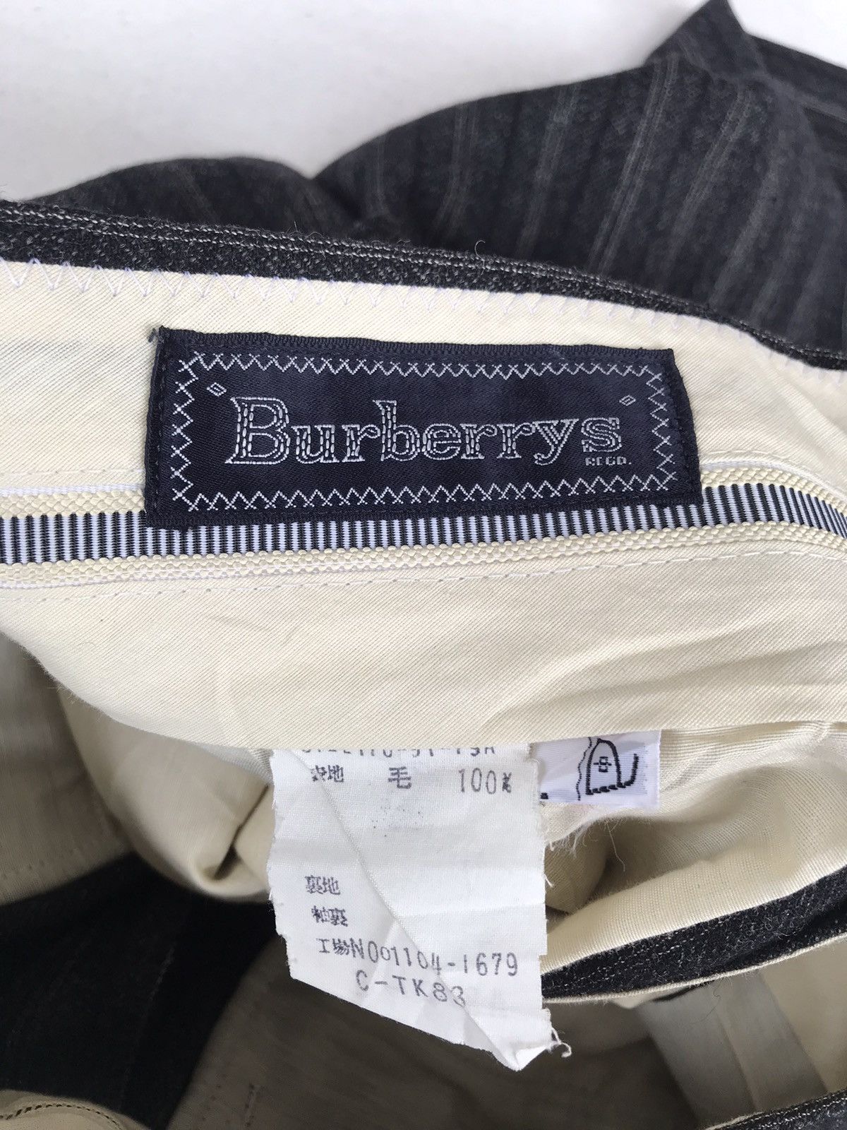 Burberry 💥Vintage Burberrys Stripe Pant Size US 30 / EU 46 - 5 Thumbnail