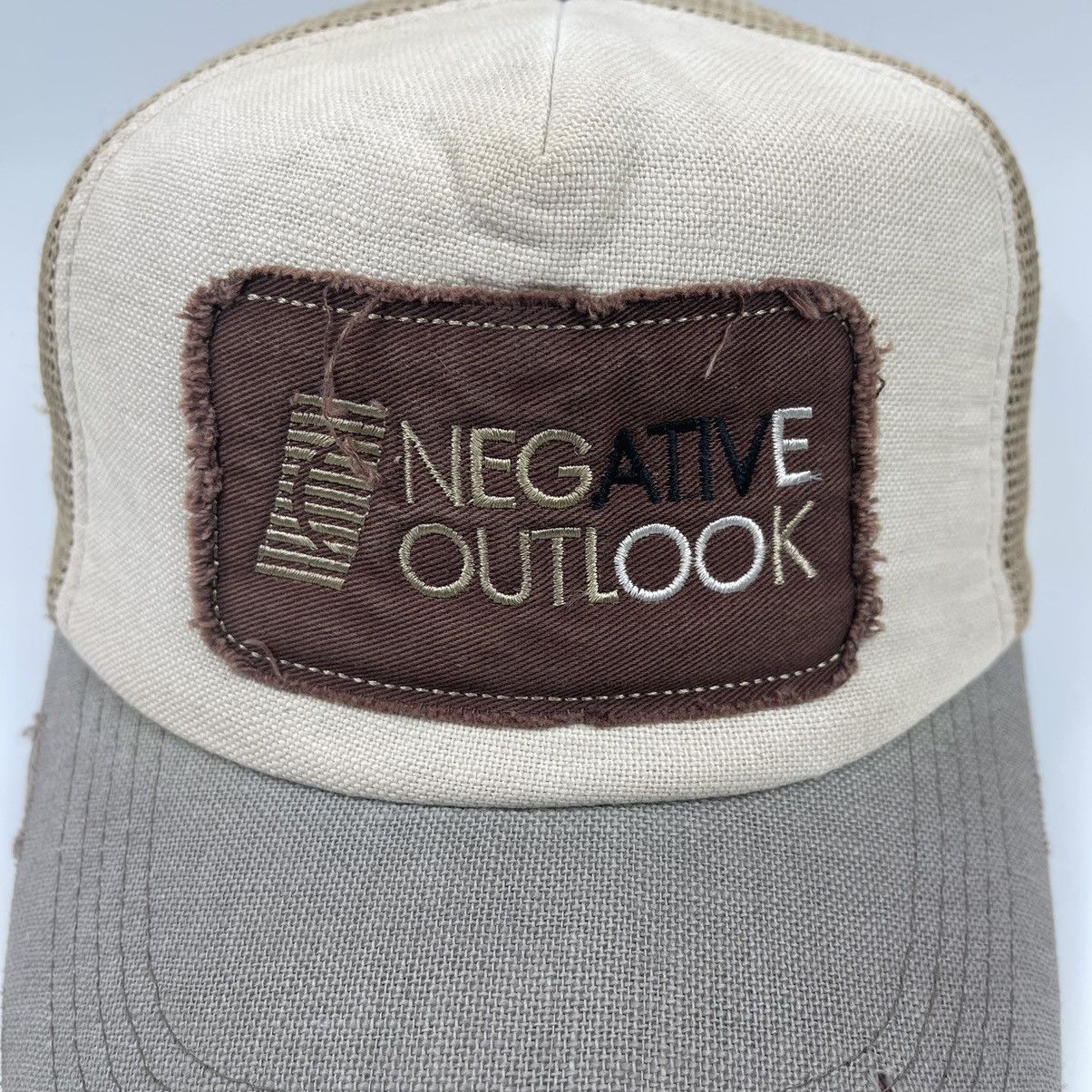 Hat Club Rare Multicolor Negative outlook trucker hat Size ONE SIZE - 4 Thumbnail