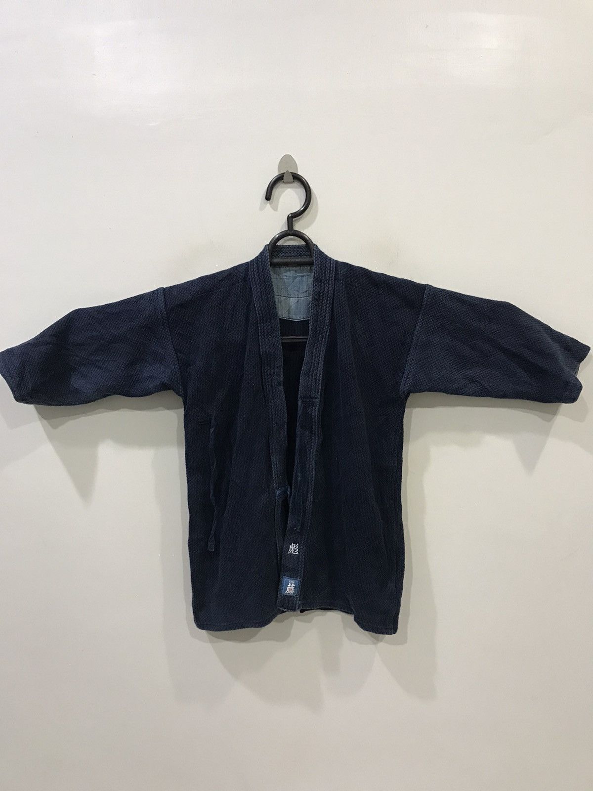 Indigo Kimono Kendo Sashiko Japan Size US S / EU 44-46 / 1 - 1 Thumbnail