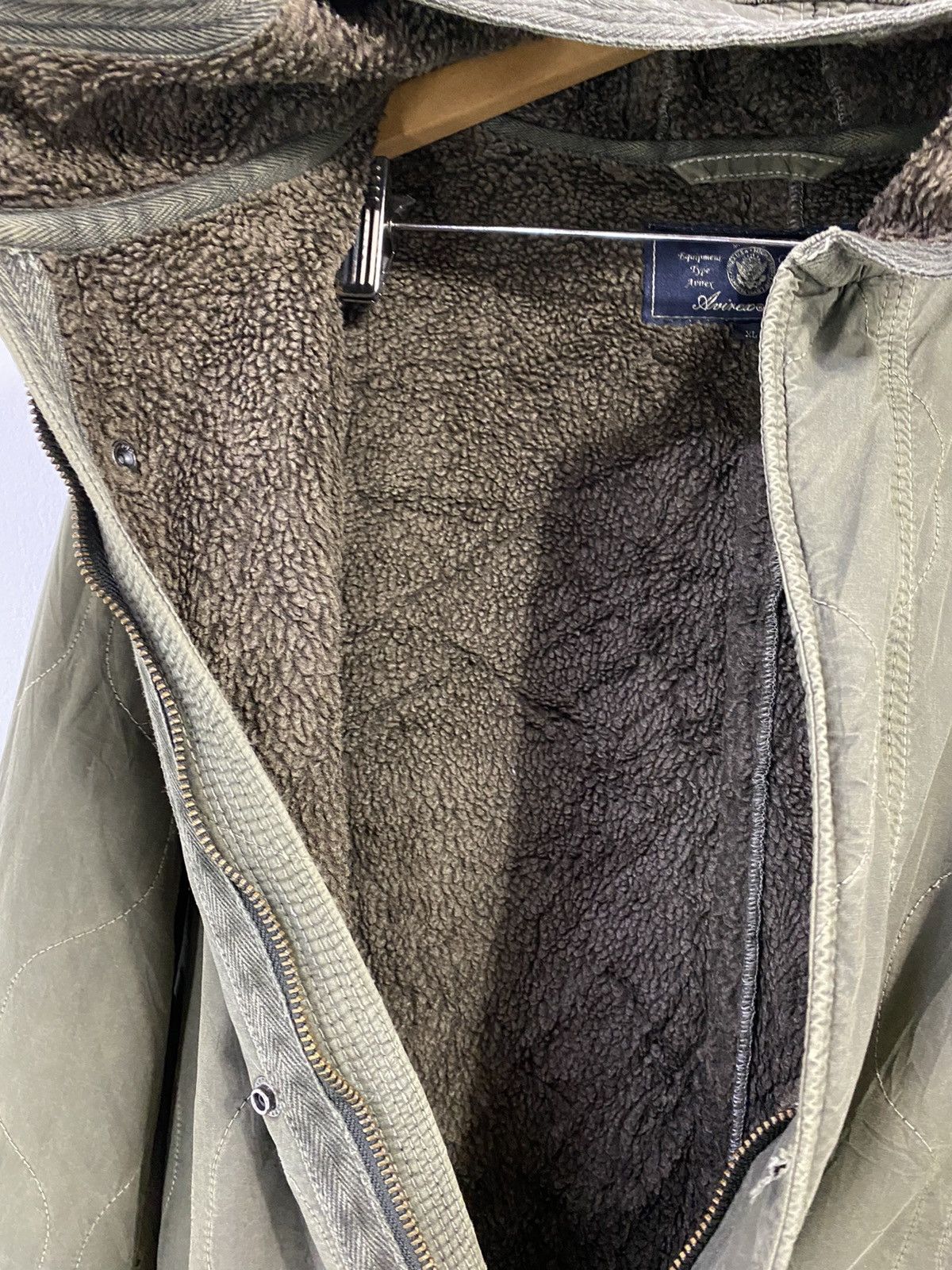 Avirex Avirex Quilted Jacket Military Design Nice Design Size US XL / EU 56 / 4 - 9 Thumbnail