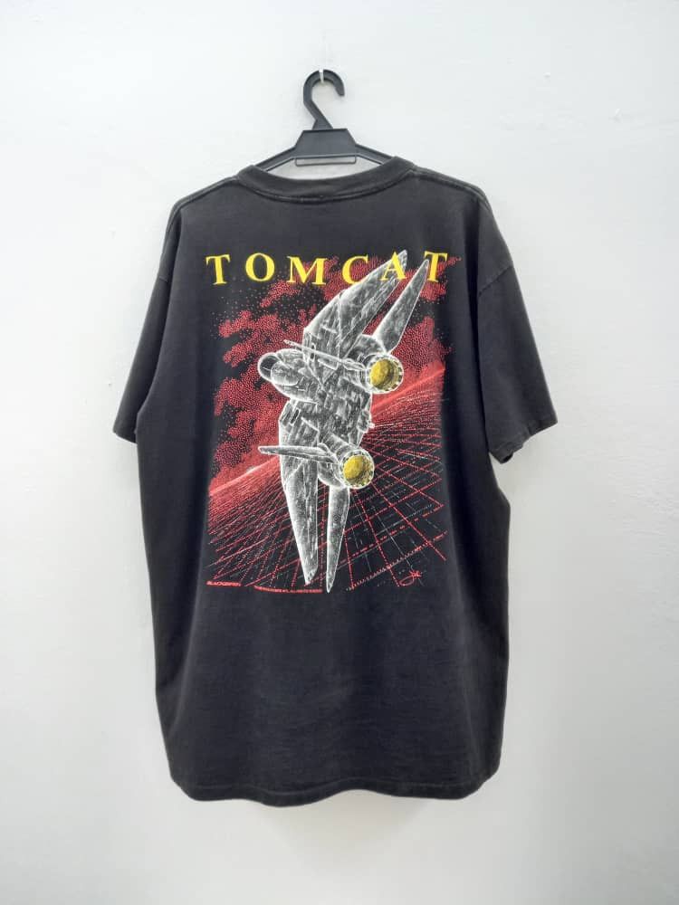 Vintage Vintage 90s BLACKBIRD - TOMCAT - Size US XL / EU 56 / 4 - 1 Thumbnail