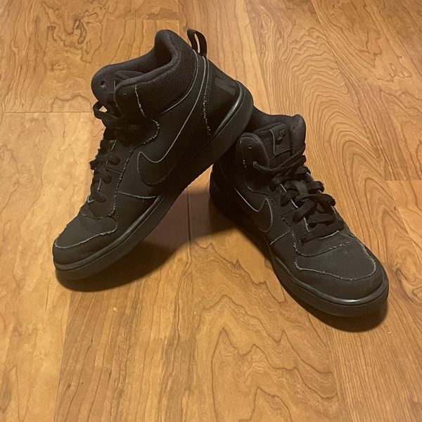 Nike Nike Court Borough Mids All Black Grailed