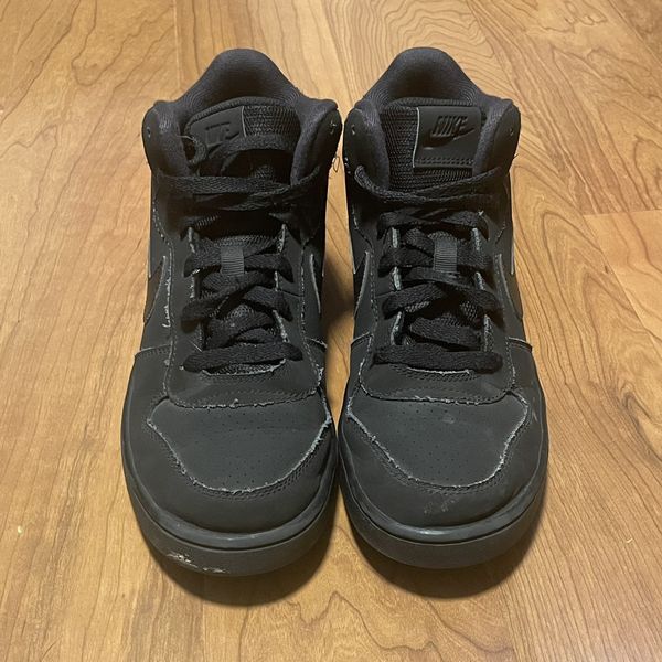 Nike Nike Court Borough Mids All Black Grailed