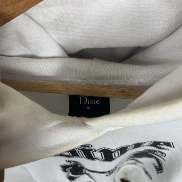 Dime Dime Delete System 32 Hoodie White Grailed