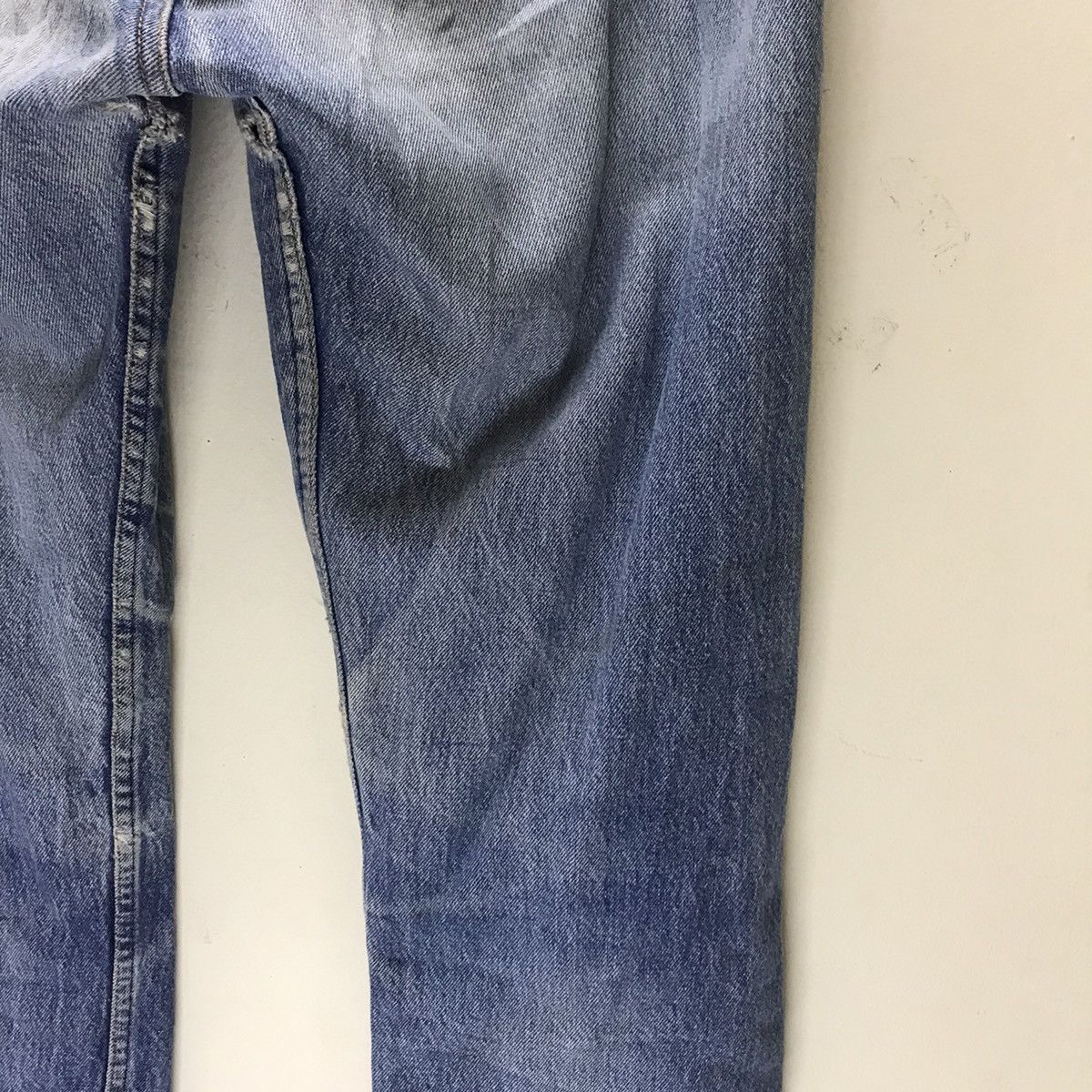 Levi's Vintage 80s Levis 501 Distressed Jeans Size US 33 - 15 Thumbnail