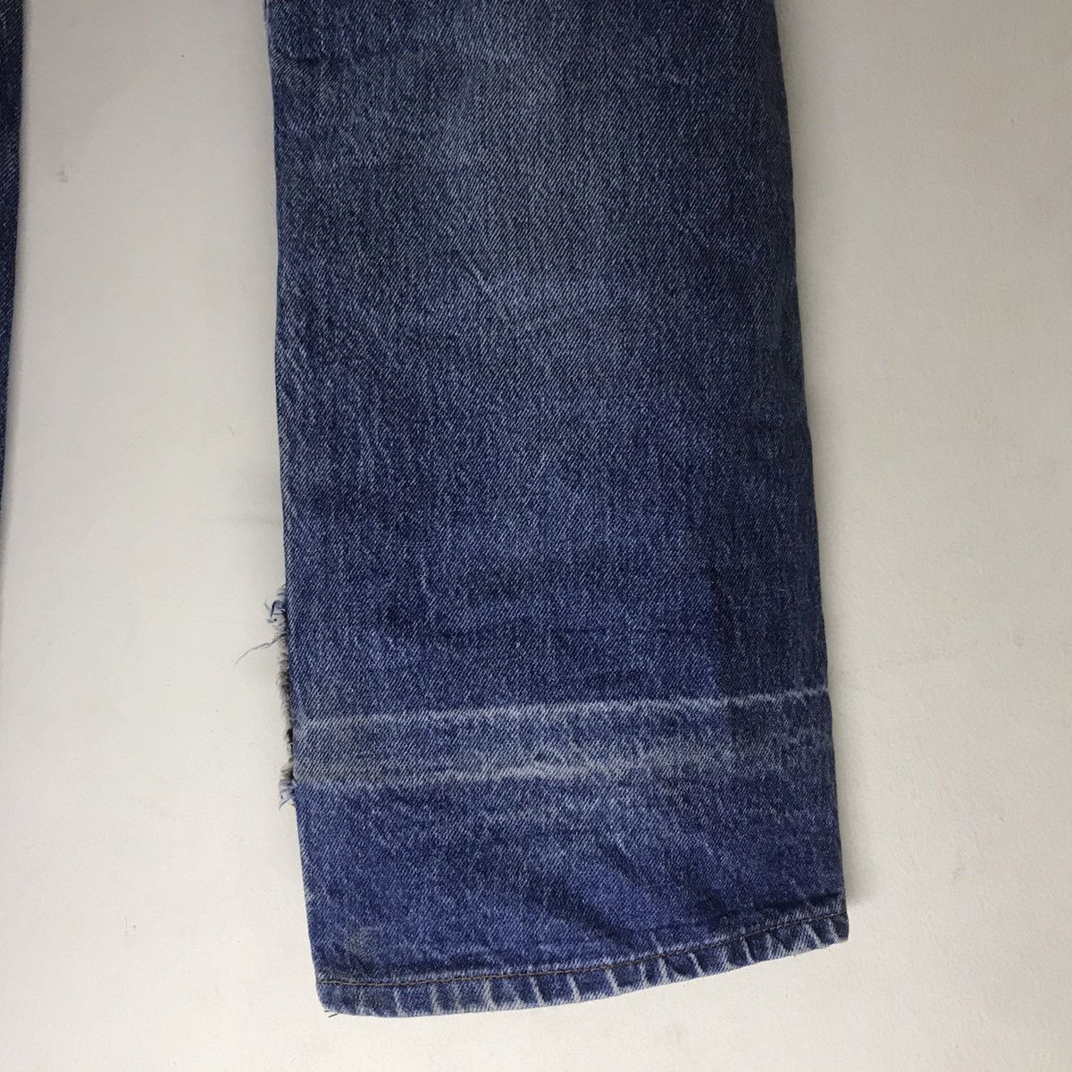 Levi's Vintage 80s Levis 501 Distressed Jeans Size US 33 - 17 Thumbnail