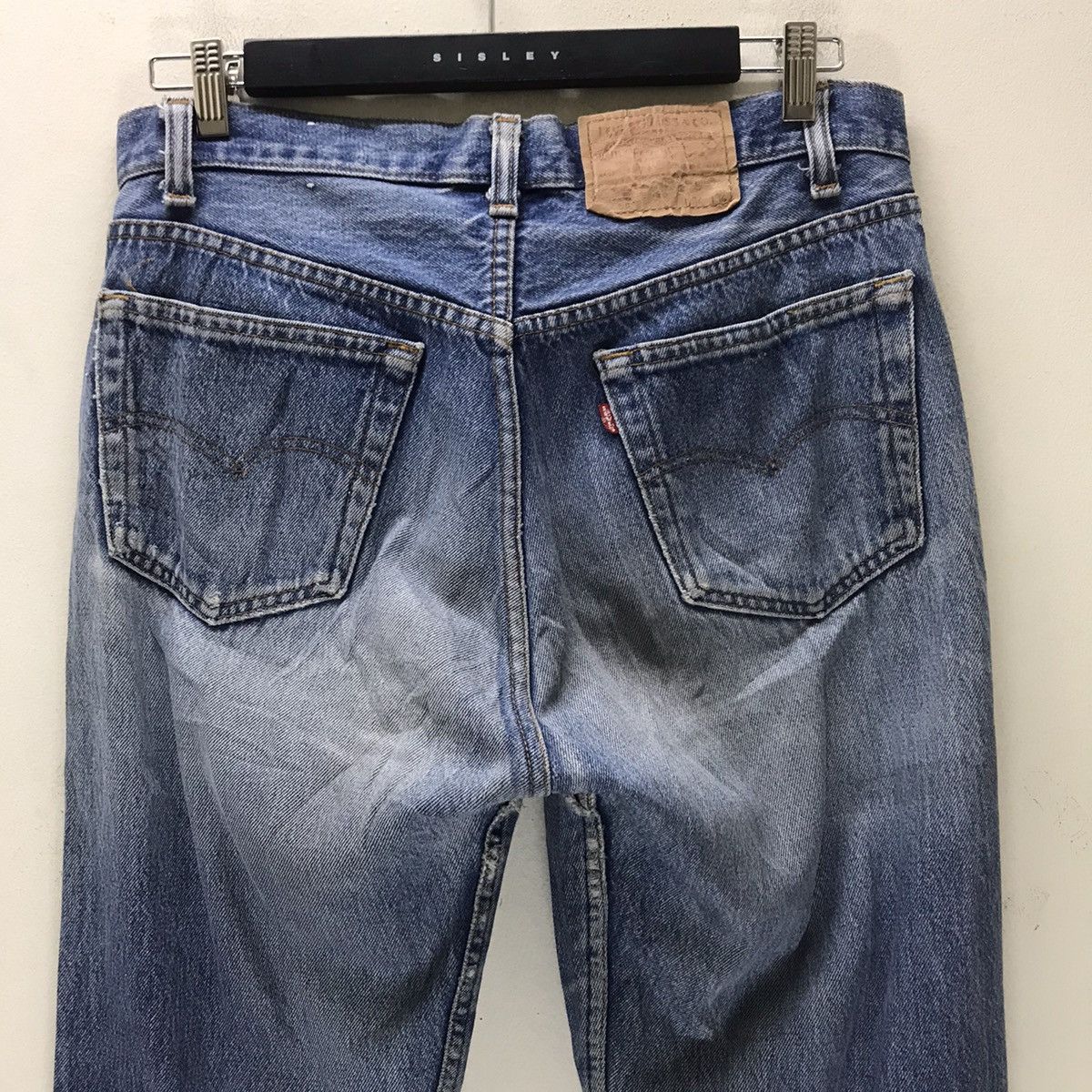 Levi's Vintage 80s Levis 501 Distressed Jeans Size US 33 - 11 Thumbnail
