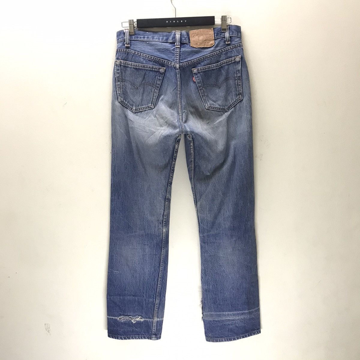 Levi's Vintage 80s Levis 501 Distressed Jeans Size US 33 - 10 Thumbnail