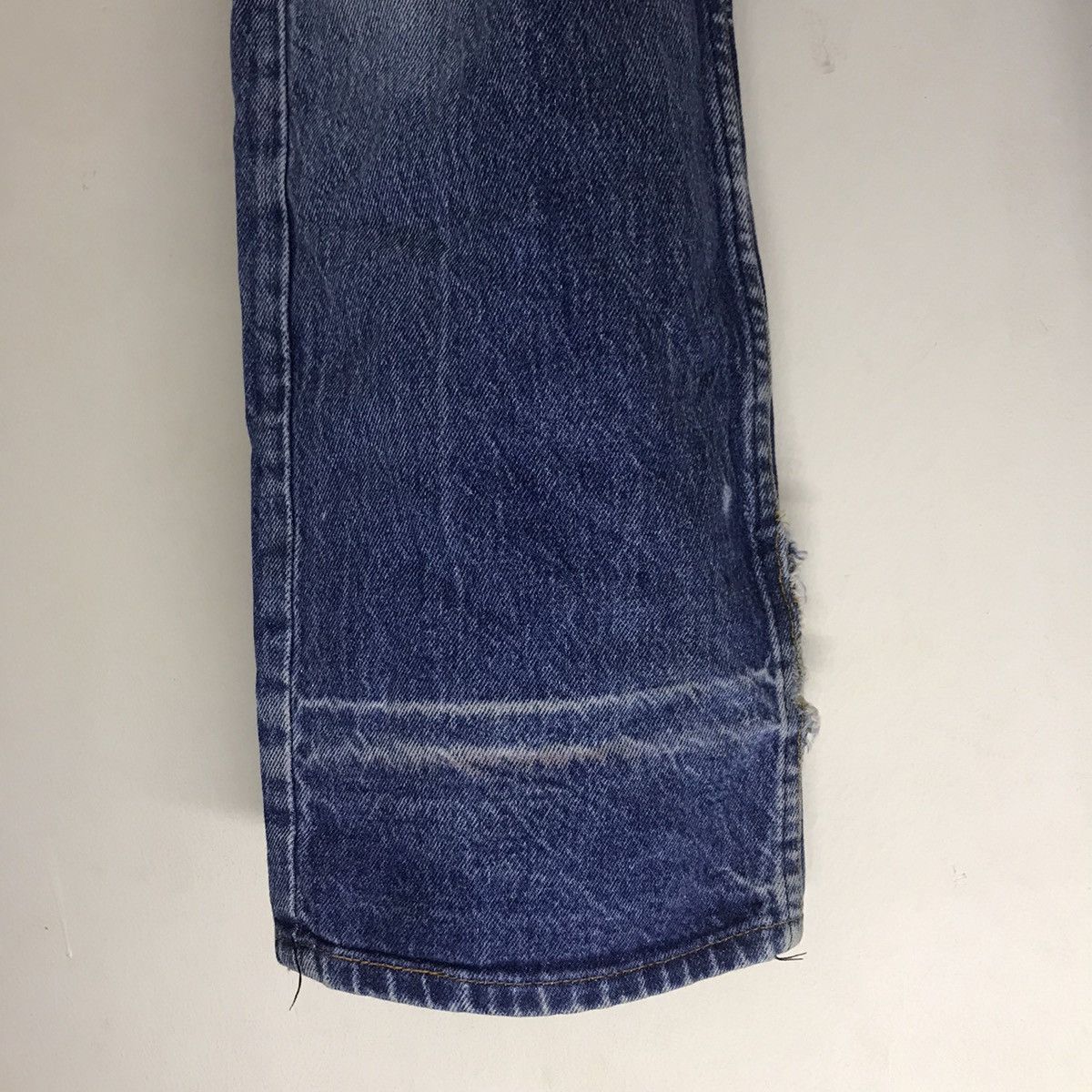 Levi's Vintage 80s Levis 501 Distressed Jeans Size US 33 - 8 Thumbnail