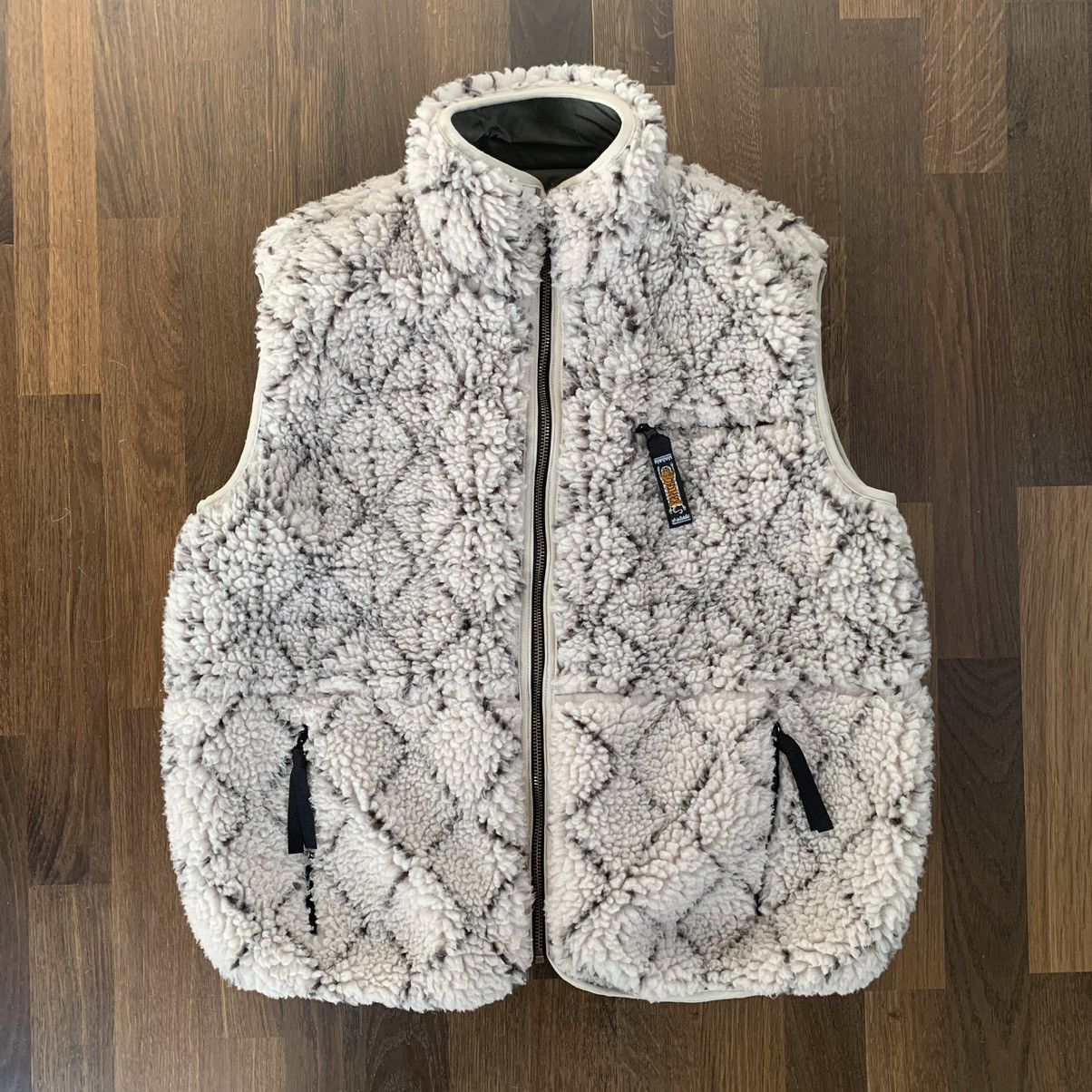 Kapital Kapital Sashiko Fleece Vest Size US L / EU 52-54 / 3 - 1 Thumbnail