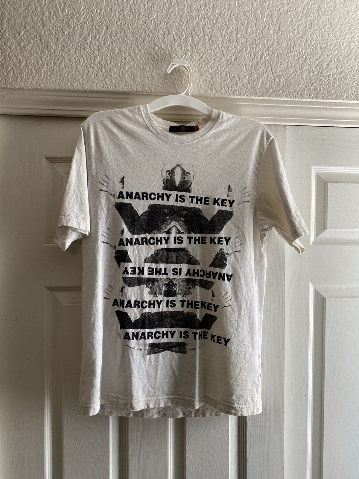 XL VINTAGE SUPREME X UNDERCOVER ANARCHY IS KEY T-SHIRT