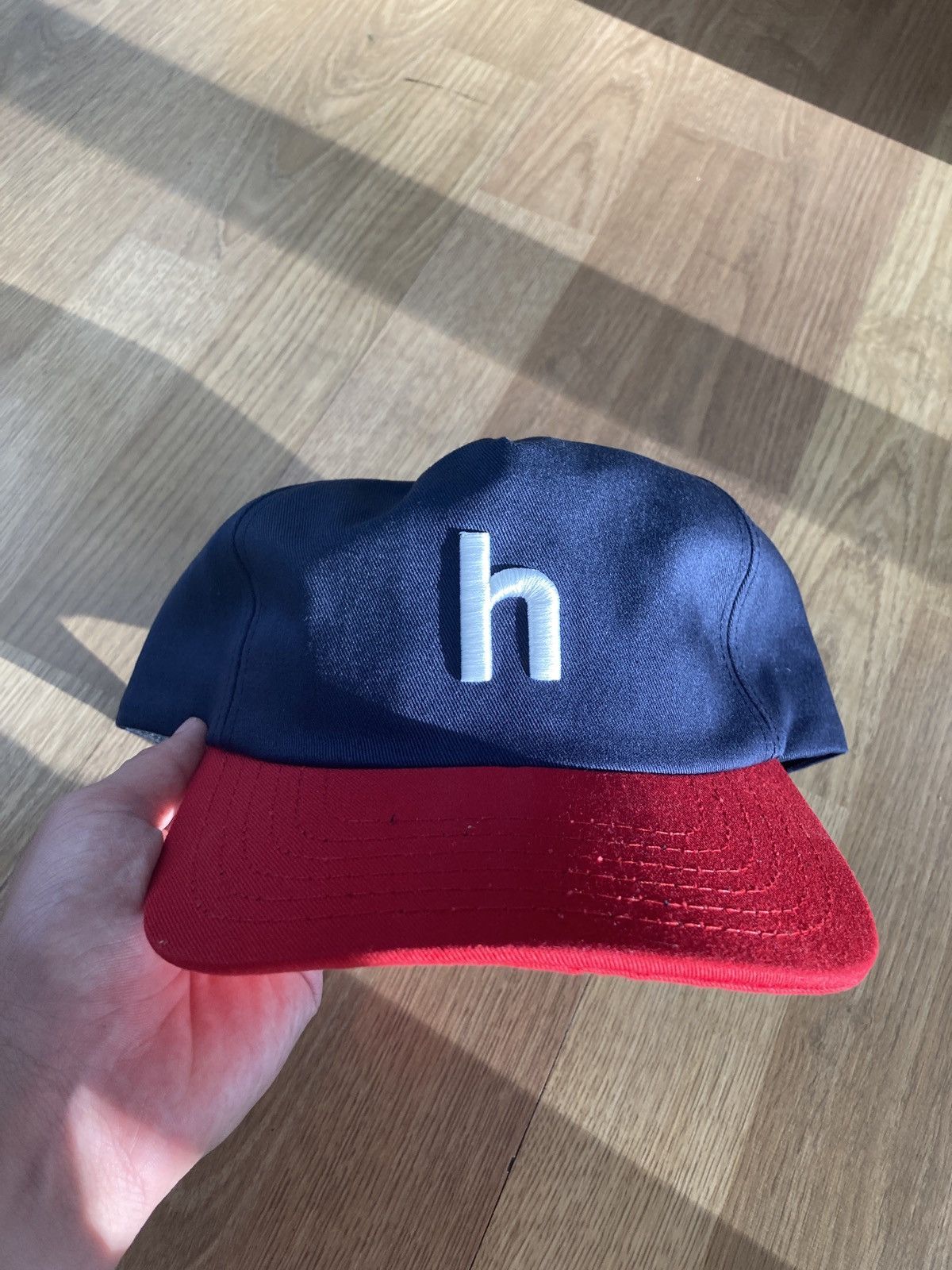 Holiday Brand H Hat Red Navy