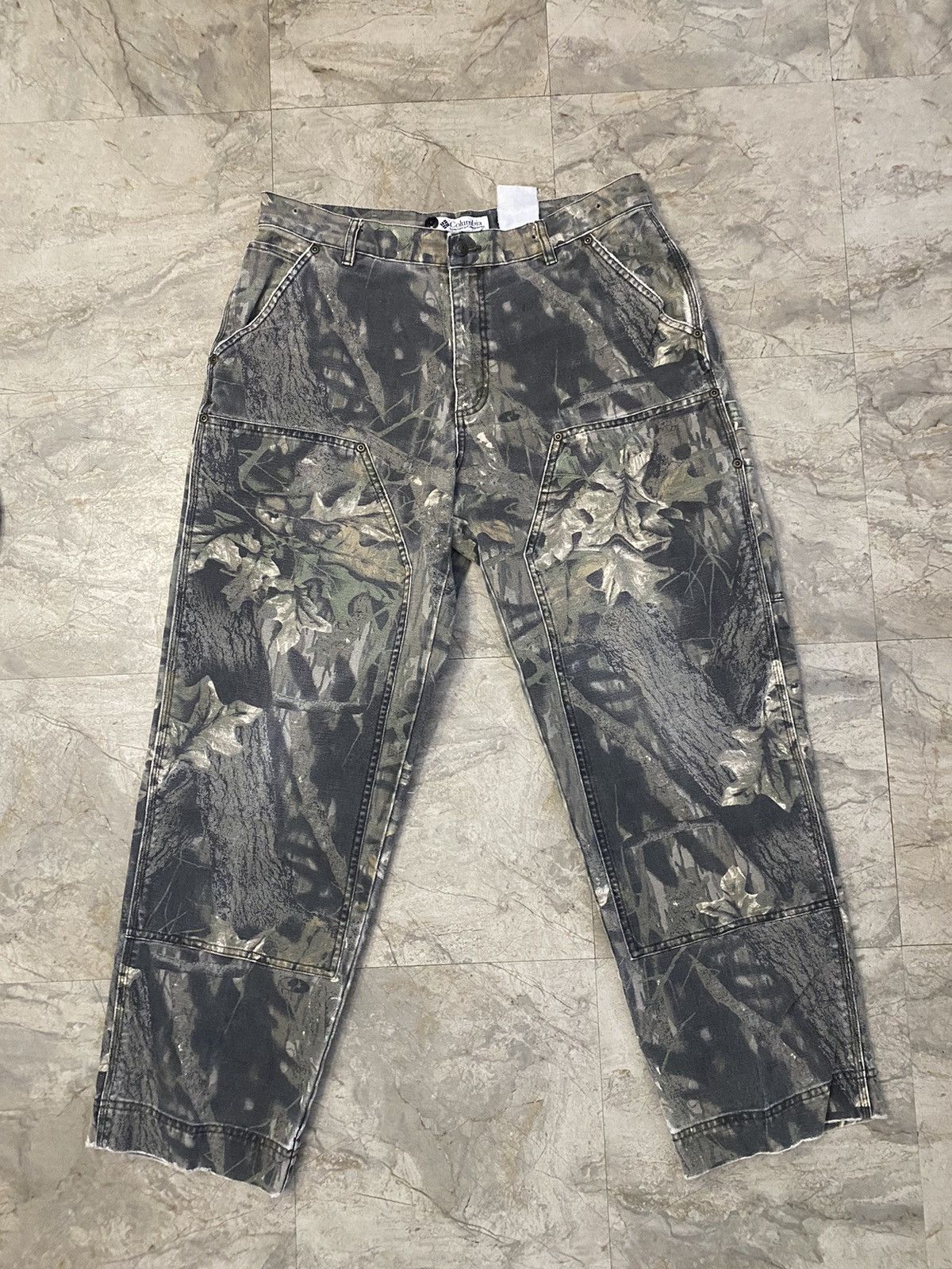 春早割 Columbia × Vintage Vintage Columbia Double Knee Realtree パンツ