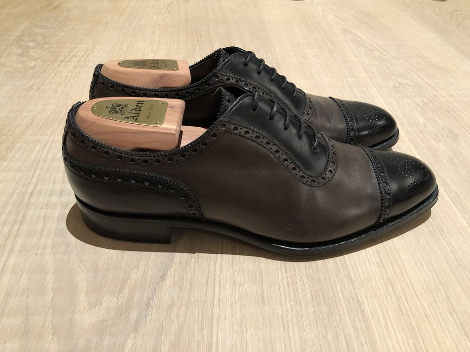 Edward Green Edward Green Canterbury Two-tone Oxford Shoes | Grailed