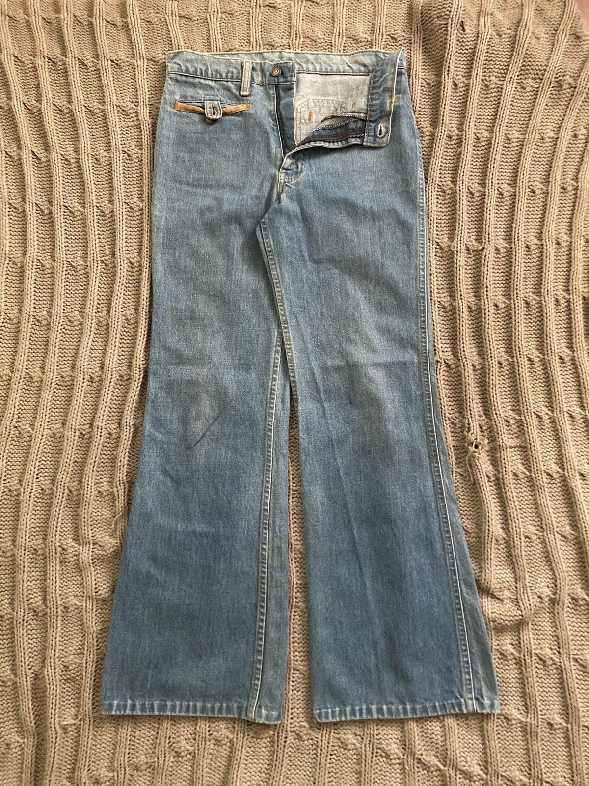 Levi's Vintage 1970’s Bell Bottom Orange Tab Levi’s Size US 31 - 2 Thumbnail