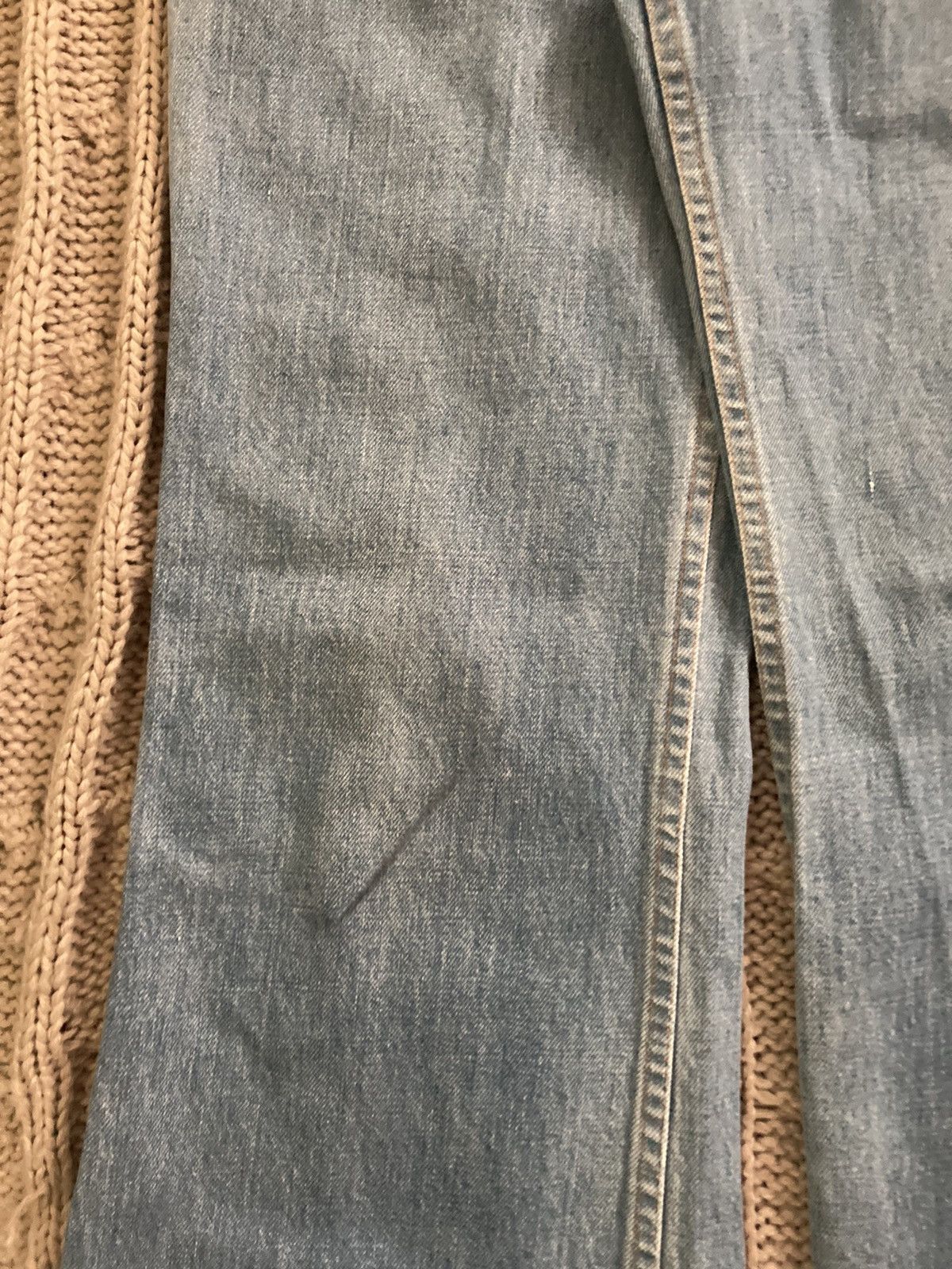 Levi's Vintage 1970’s Bell Bottom Orange Tab Levi’s Size US 31 - 3 Thumbnail