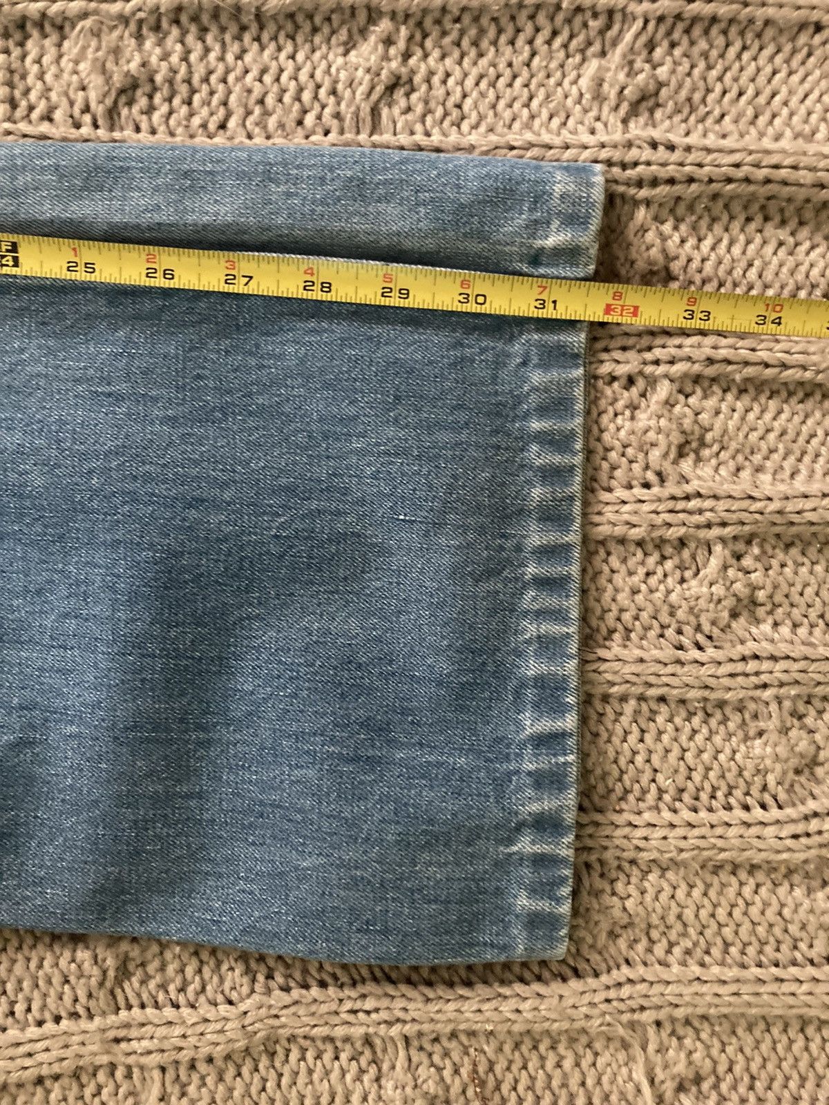 Levi's Vintage 1970’s Bell Bottom Orange Tab Levi’s Size US 31 - 9 Thumbnail