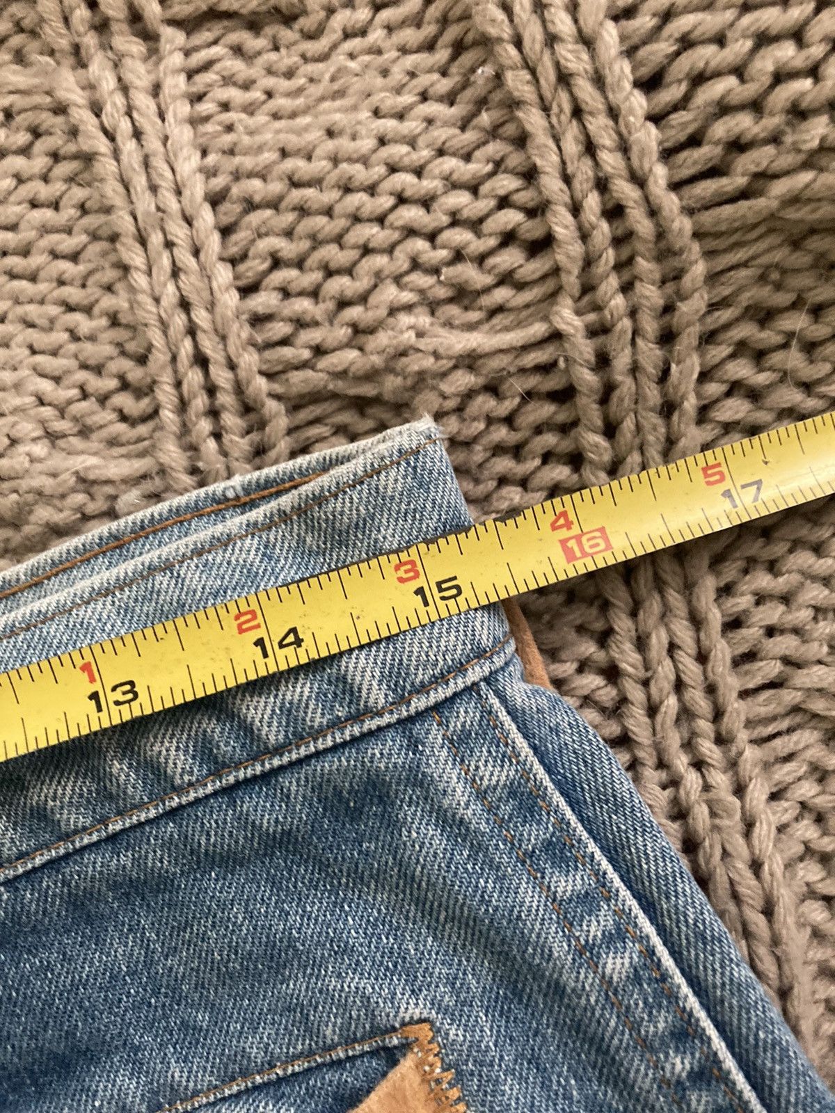 Levi's Vintage 1970’s Bell Bottom Orange Tab Levi’s Size US 31 - 8 Thumbnail