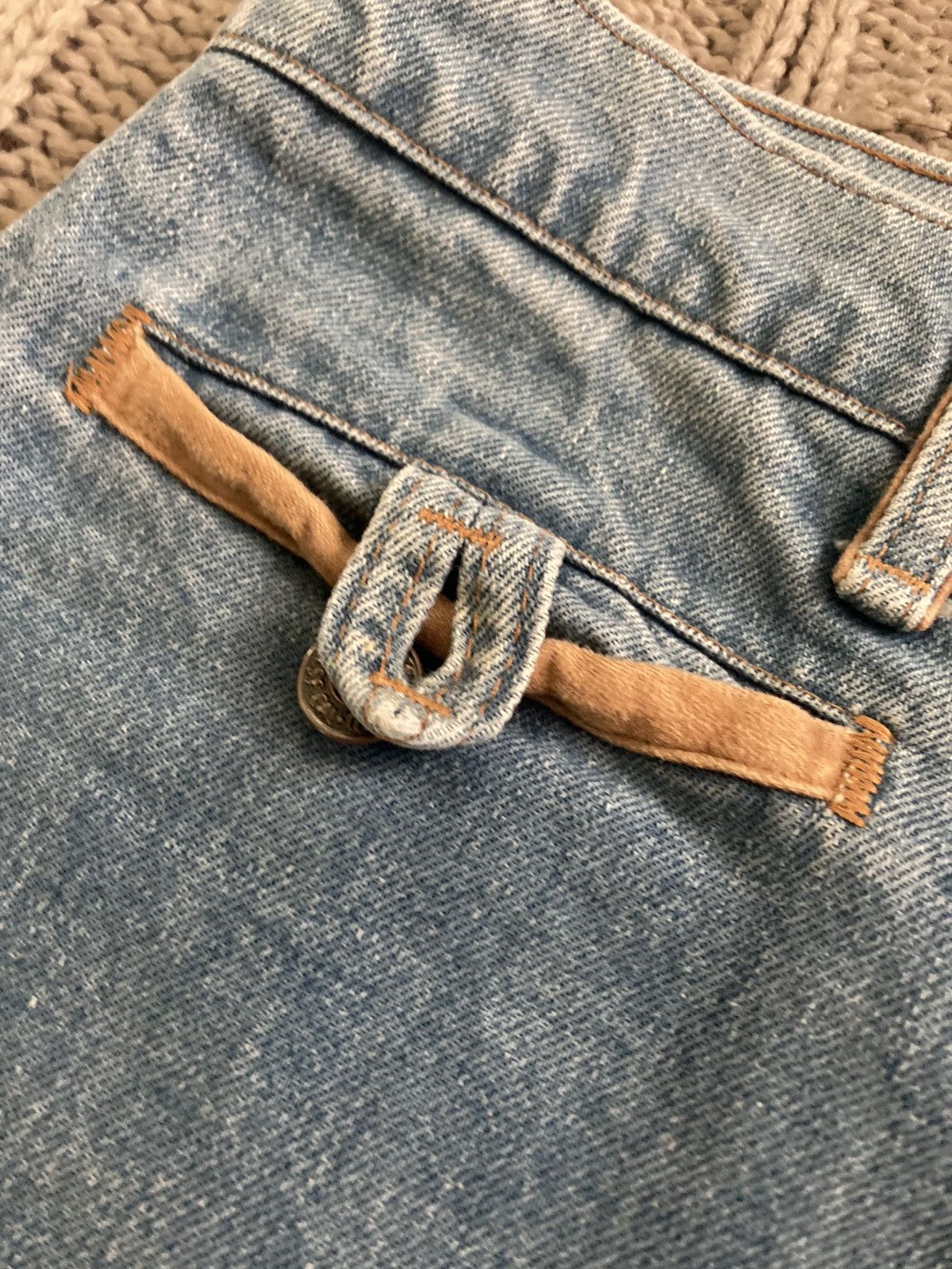 Levi's Vintage 1970’s Bell Bottom Orange Tab Levi’s Size US 31 - 5 Thumbnail