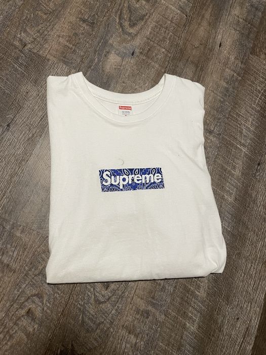 Supreme Bandana Box Logo Tee White