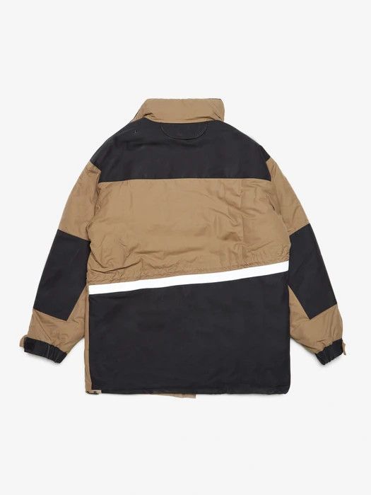 Balenciaga Oversized Beige Colorblock Cargo Parka Size US L / EU 52-54 / 3 - 2 Thumbnail