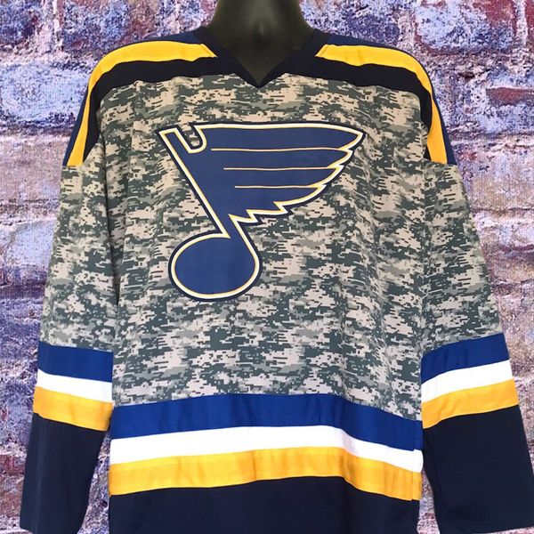 st louis blues military jersey