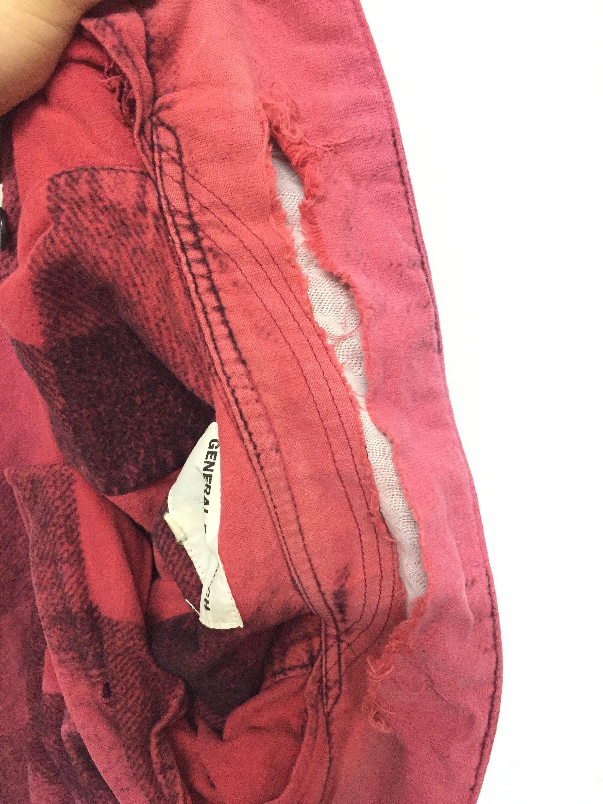 General Research SICK General Research 1998 Parasite 8pockets Check Shrits Size US M / EU 48-50 / 2 - 13 Thumbnail