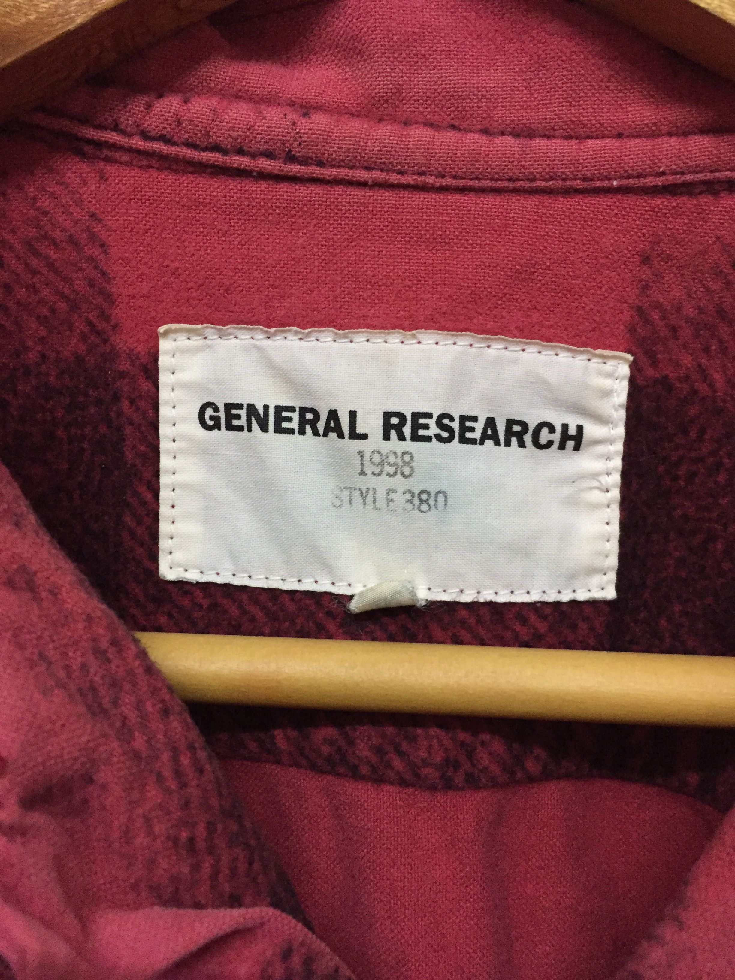 General Research SICK General Research 1998 Parasite 8pockets Check Shrits Size US M / EU 48-50 / 2 - 11 Thumbnail