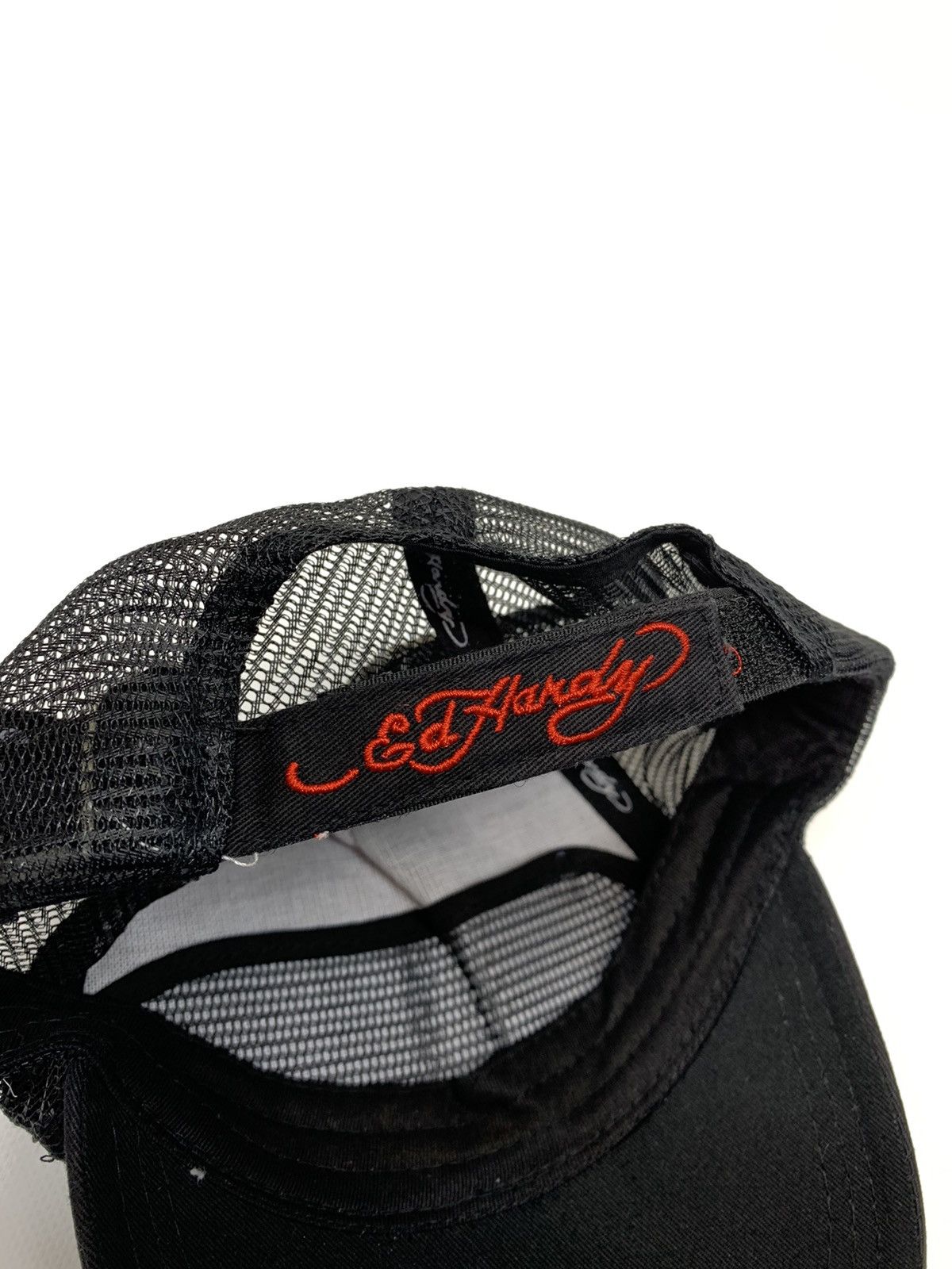 Christian Audigier × Ed Hardy × Vintage Rare Vintage Cap Ed Hardy Christian Audigier Rhinestones 90s Size ONE SIZE - 7 Thumbnail