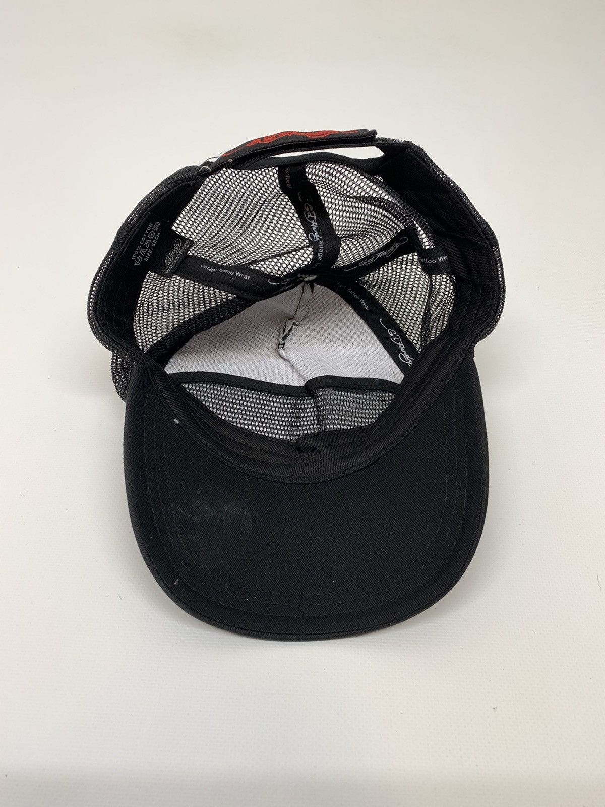 Christian Audigier × Ed Hardy × Vintage Rare Vintage Cap Ed Hardy Christian Audigier Rhinestones 90s Size ONE SIZE - 5 Thumbnail