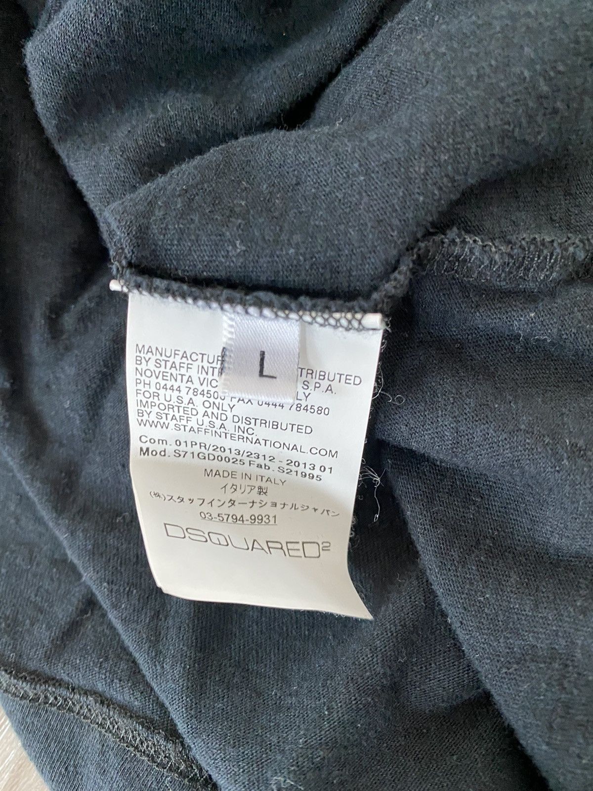 Dsquared2 “Outrage” distressed slim T Size US L / EU 52-54 / 3 - 6 Thumbnail