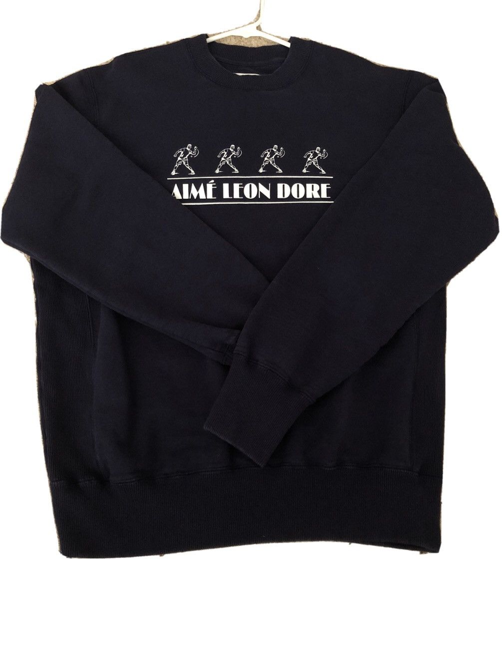 Aime Leon Dore Aime Leon Dore Handball Navy Sweatshirt Size L Size US L / EU 52-54 / 3 - 2 Thumbnail