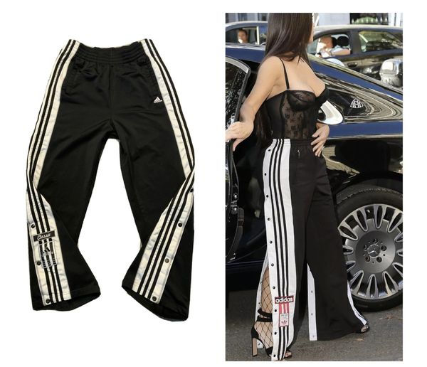 Adidas VTG Originals Adibreak Kim Kardashian Tear Away Track Pants