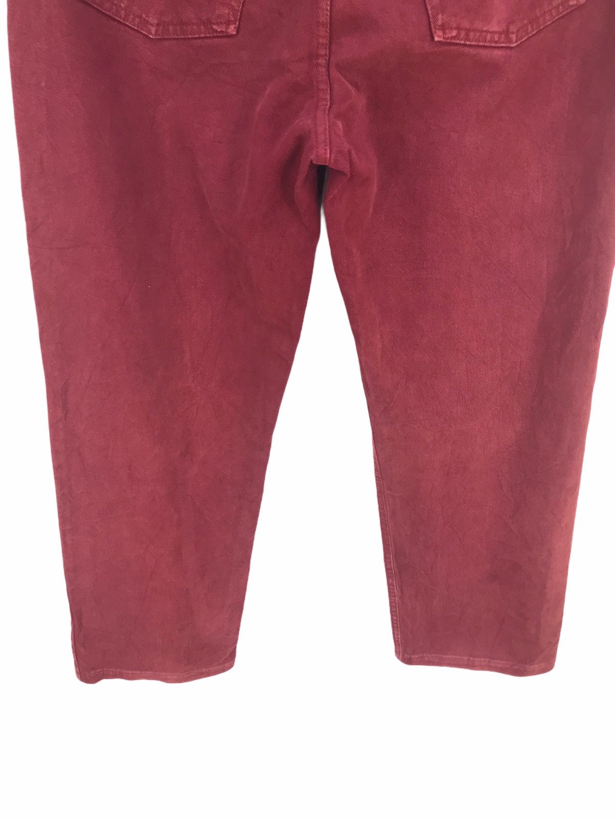 Armani Armani Jeans Giorgio Armani Red Denim Jeans Size US 32 / EU 48 - 6 Thumbnail