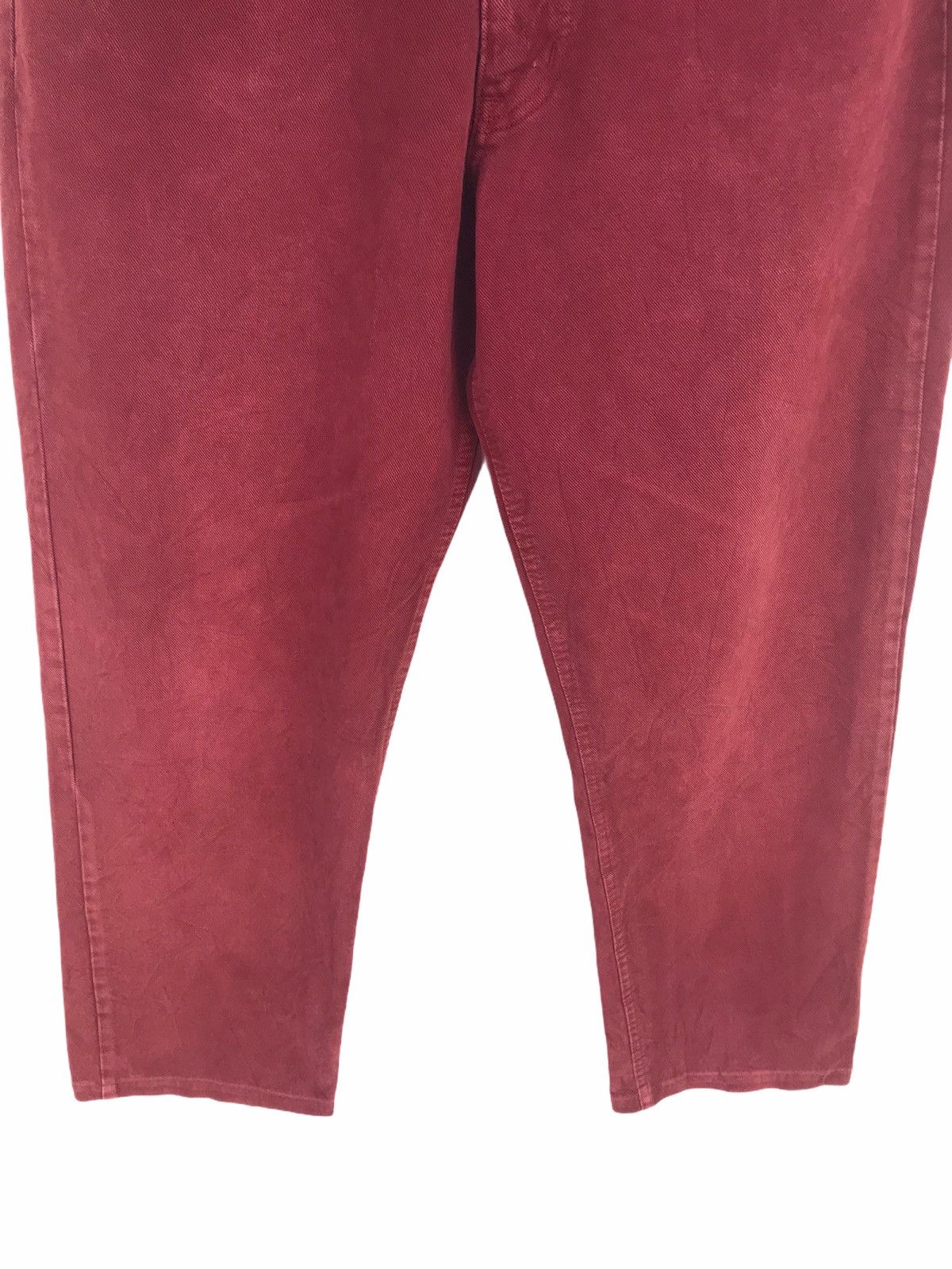 Armani Armani Jeans Giorgio Armani Red Denim Jeans Size US 32 / EU 48 - 3 Thumbnail