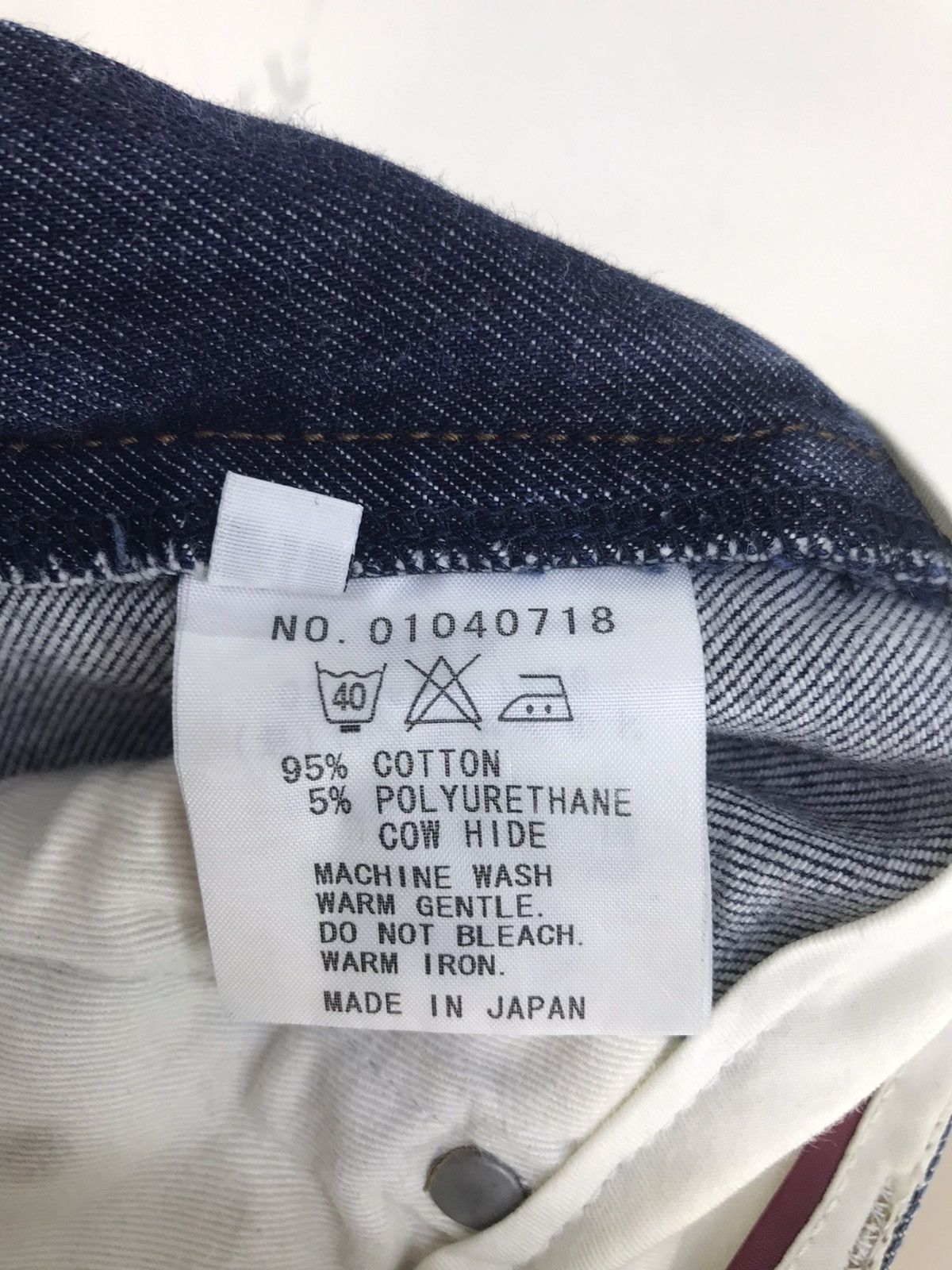 FACTOTUM Factotum Made In Japan Denim Jeans Size US 31 - 10 Thumbnail