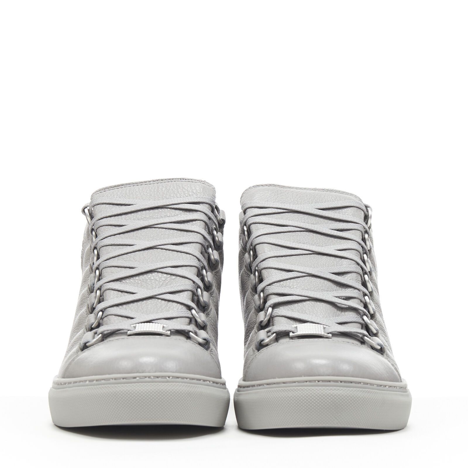 Balenciaga new Arena Grey Calf high top sneakers EU42 US10 TGAS/B00164 Size US 9 / EU 42 - 2 Preview