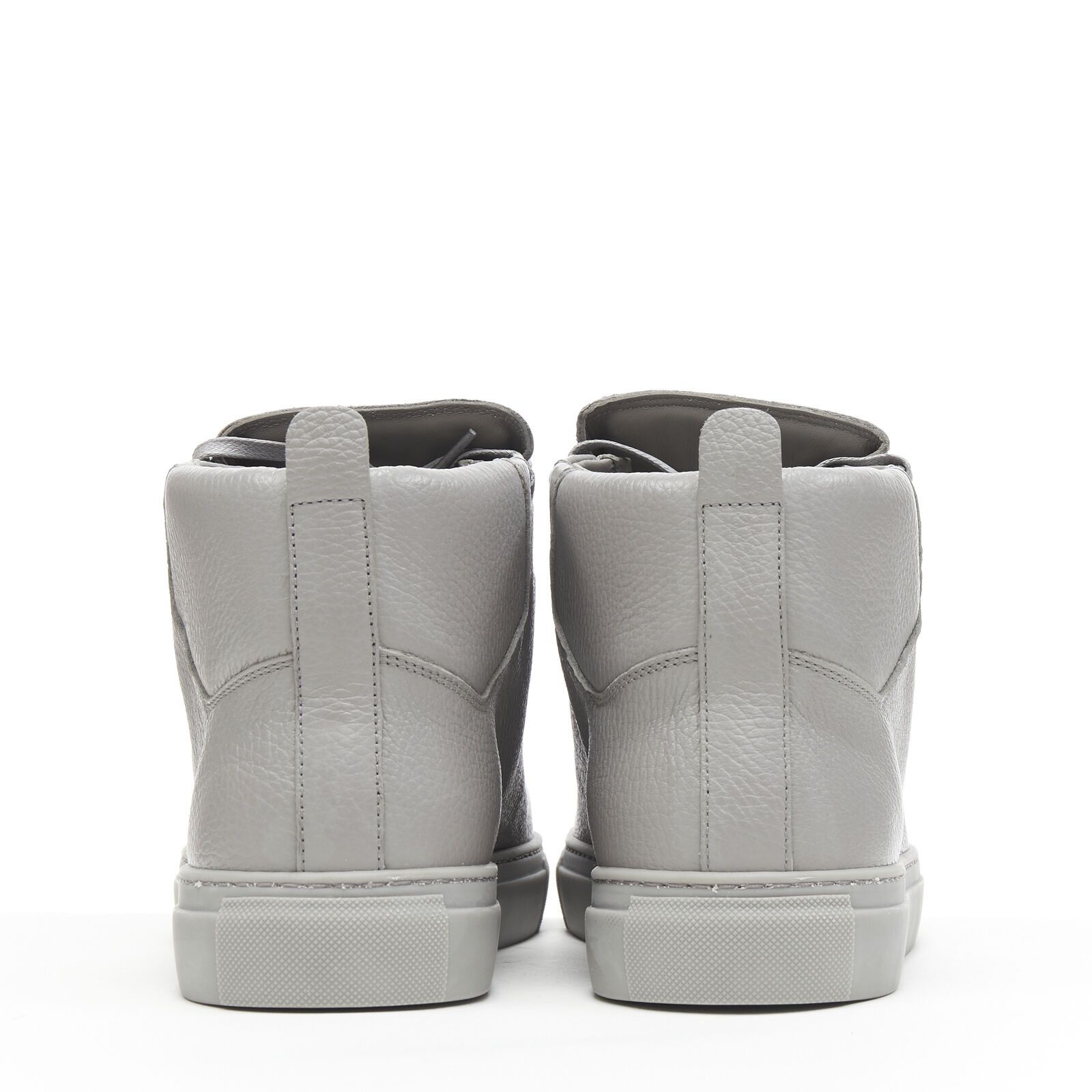 Balenciaga new Arena Grey Calf high top sneakers EU42 US10 TGAS/B00164 Size US 9 / EU 42 - 4 Thumbnail